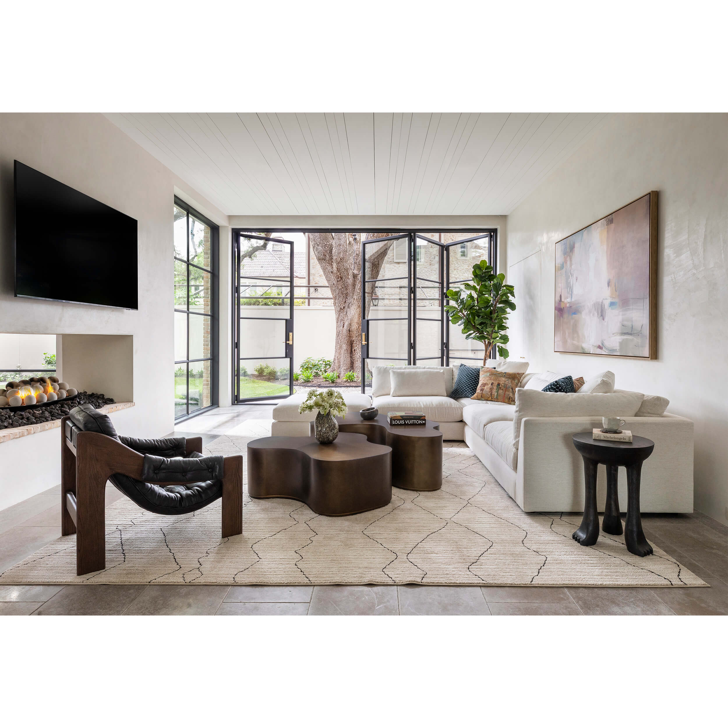 Kellen Sectional, Nomad Snow - Image 11