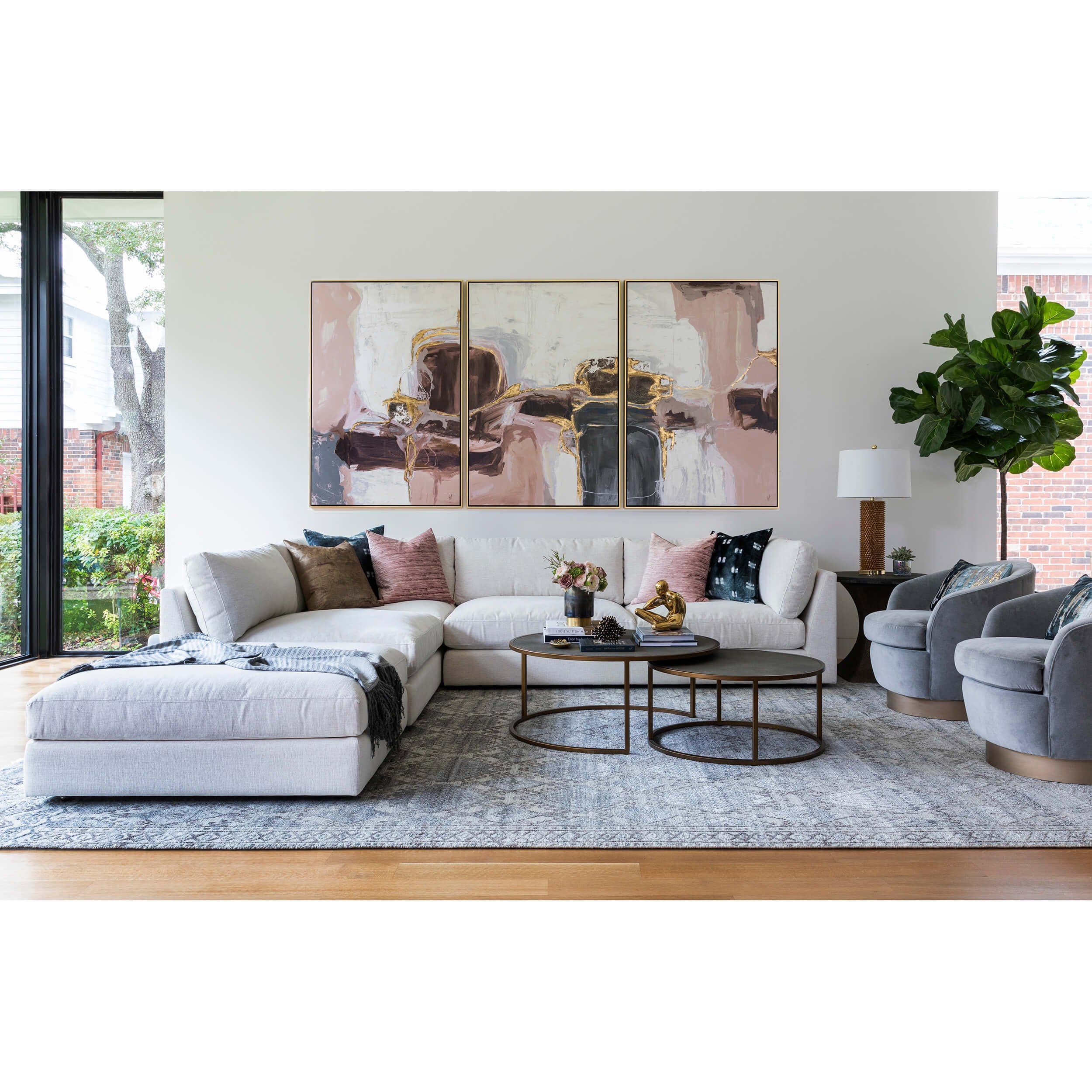 Kellen Sectional, Nomad Snow - Image 8