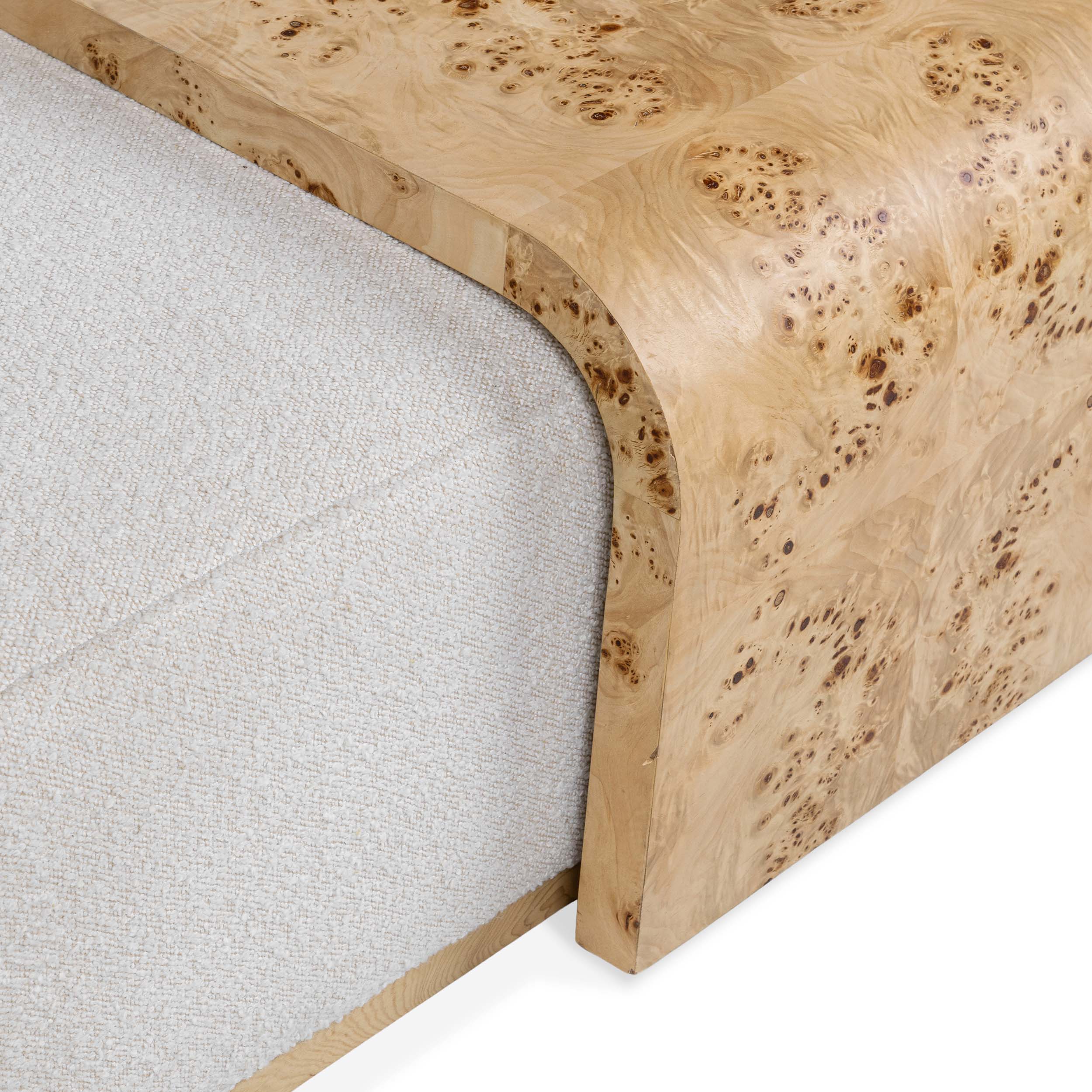 Kenan Ottoman Coffee Table, Creamy Ivory - Image 5