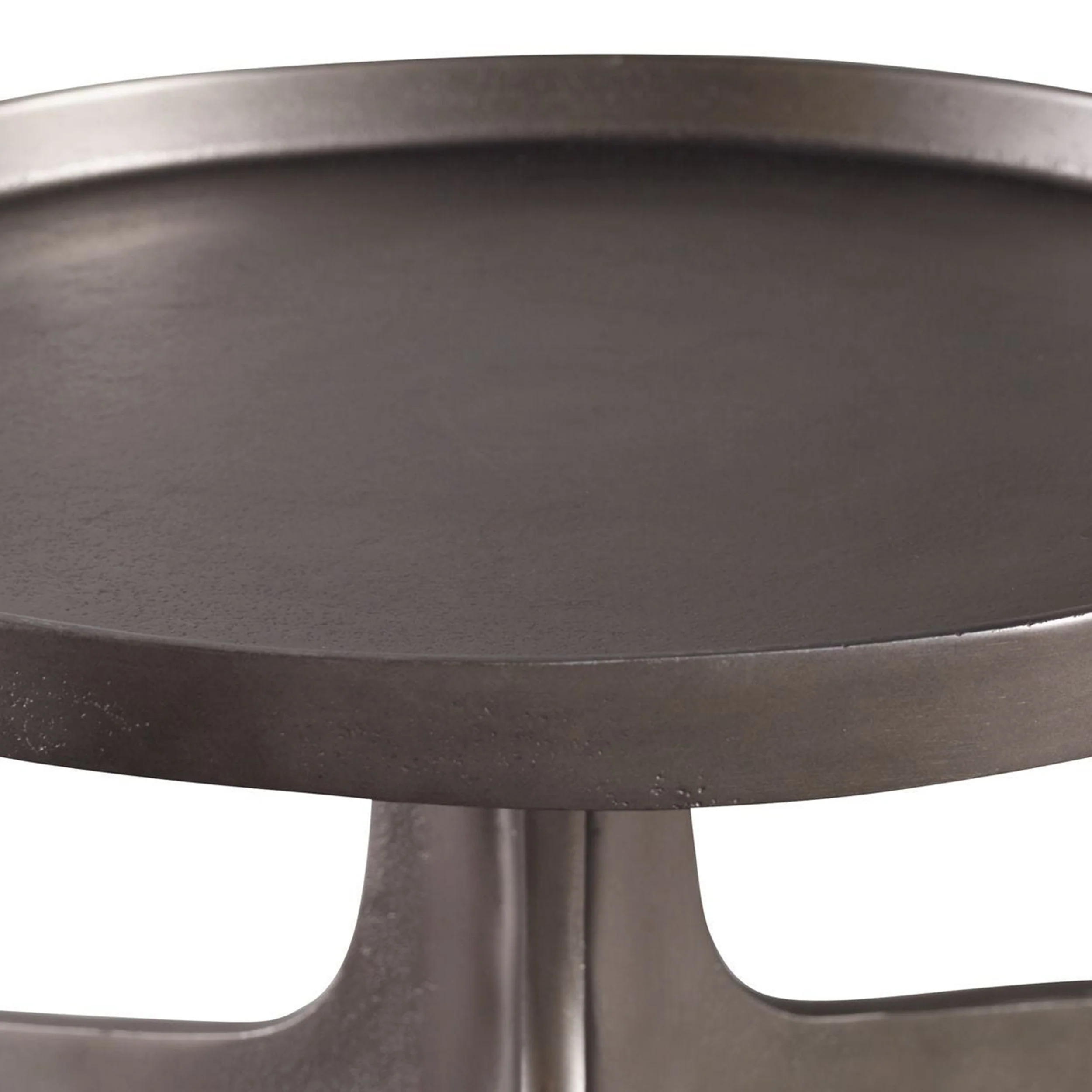 Kenna Accent Table, Nickel - Image 2