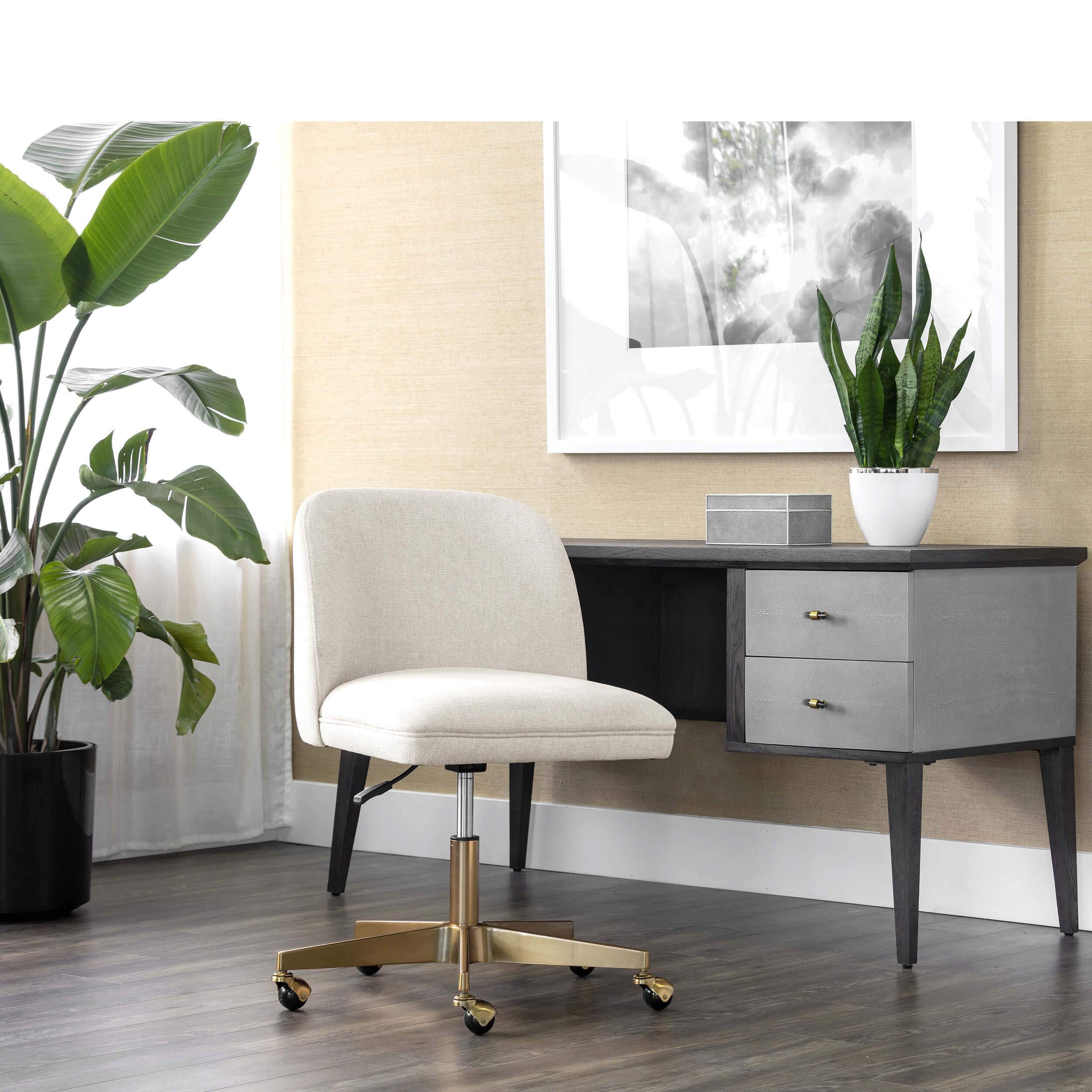 Kenna Office Chair, Belfast Oatmeal - Image 5
