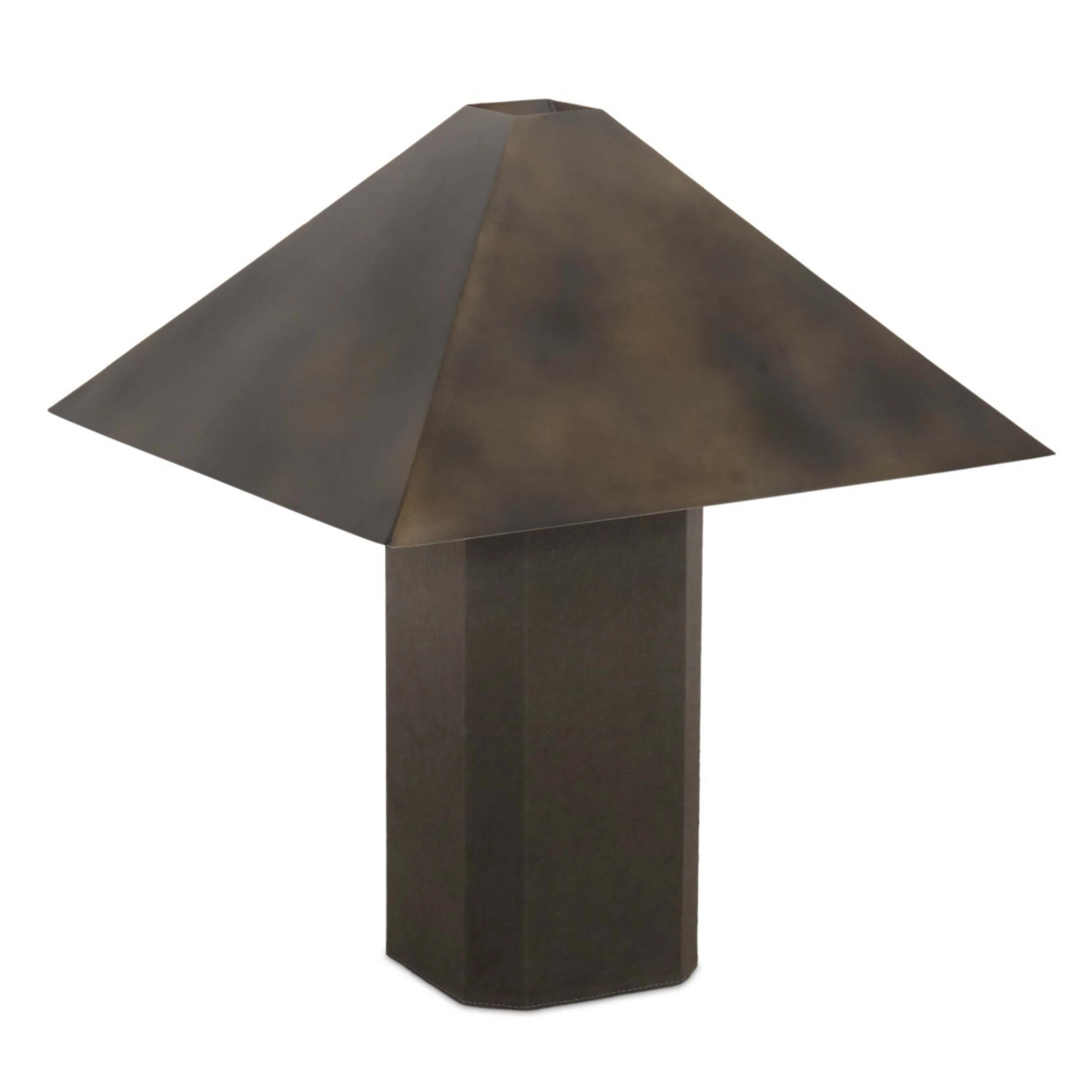 Kenric Table Lamp, Forest Green Canvas by Four Hands
