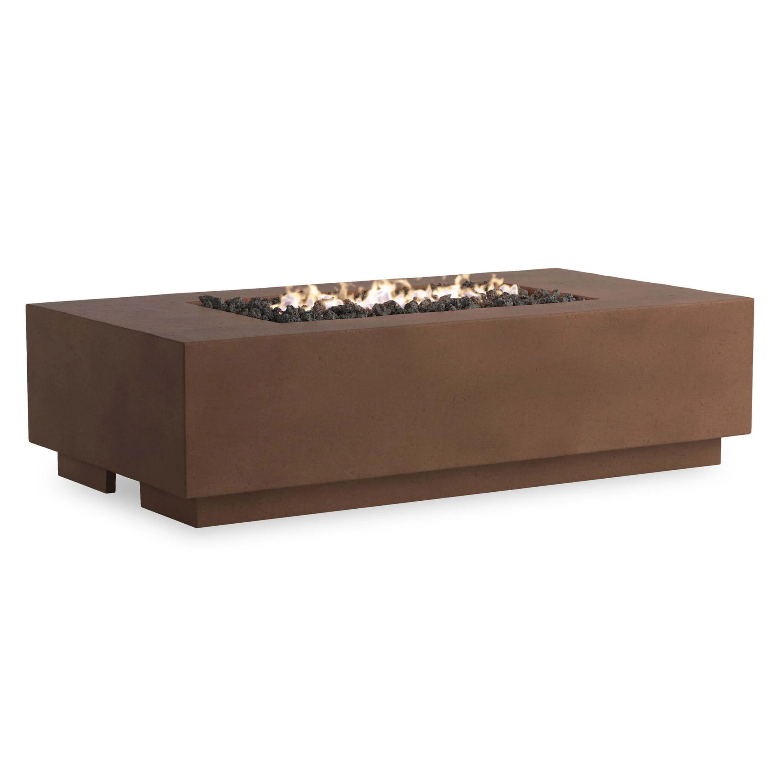 Kenton Outdoor Fire Table, Clay Concrete by Four Hands - Image 4