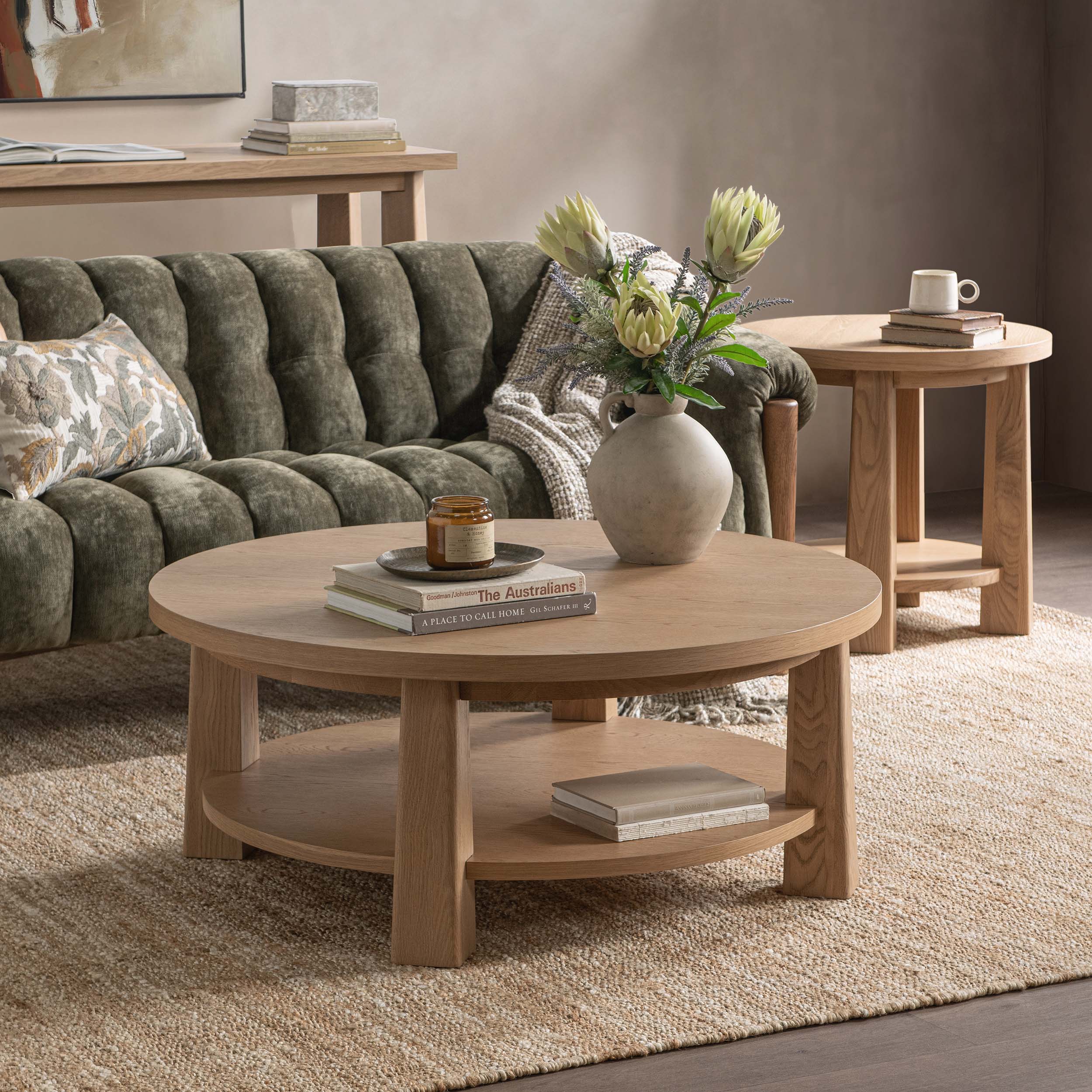 Kenzie Coffee Table, Natural - Image 6