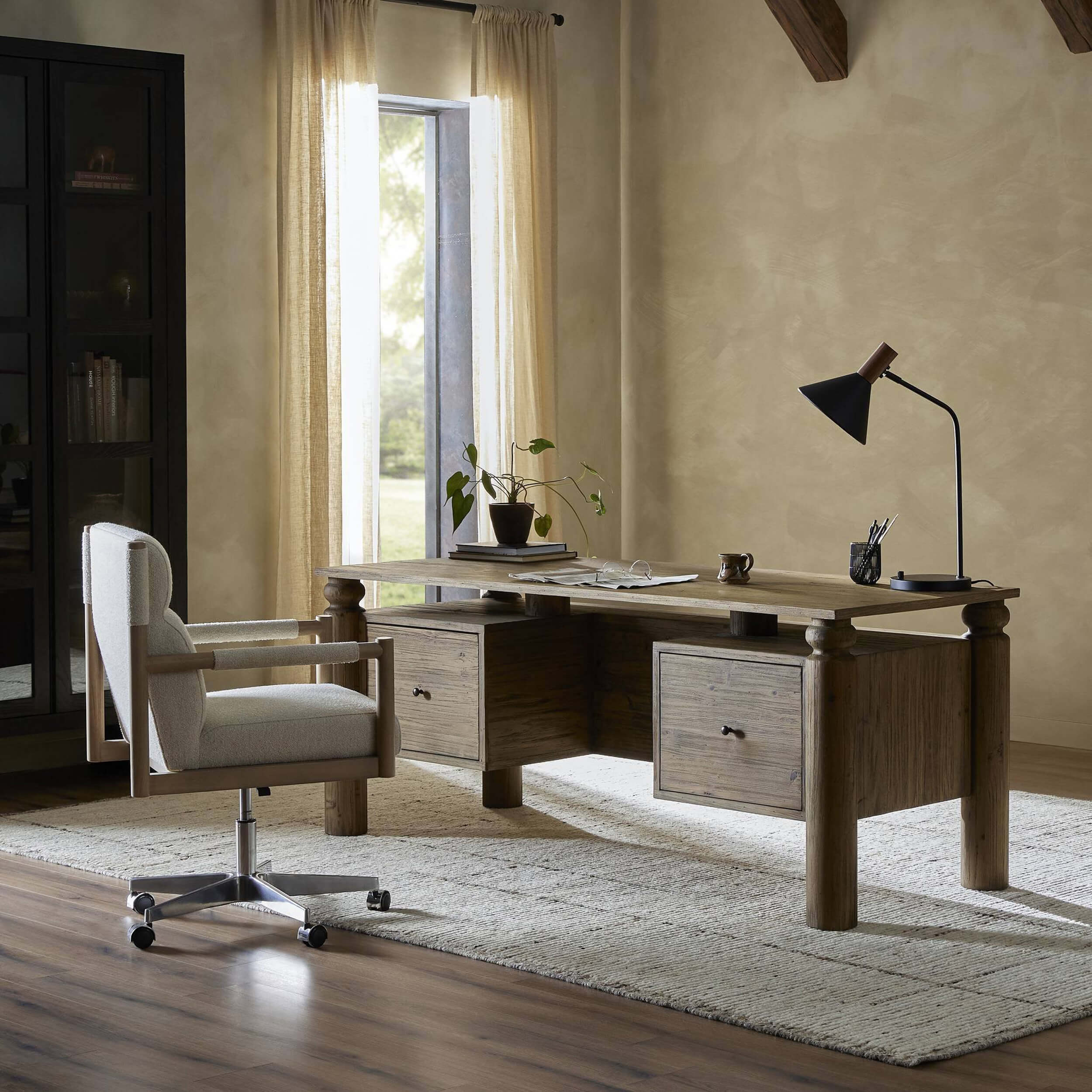 Kerrville Desk, Light Pine by Four Hands - Image 8