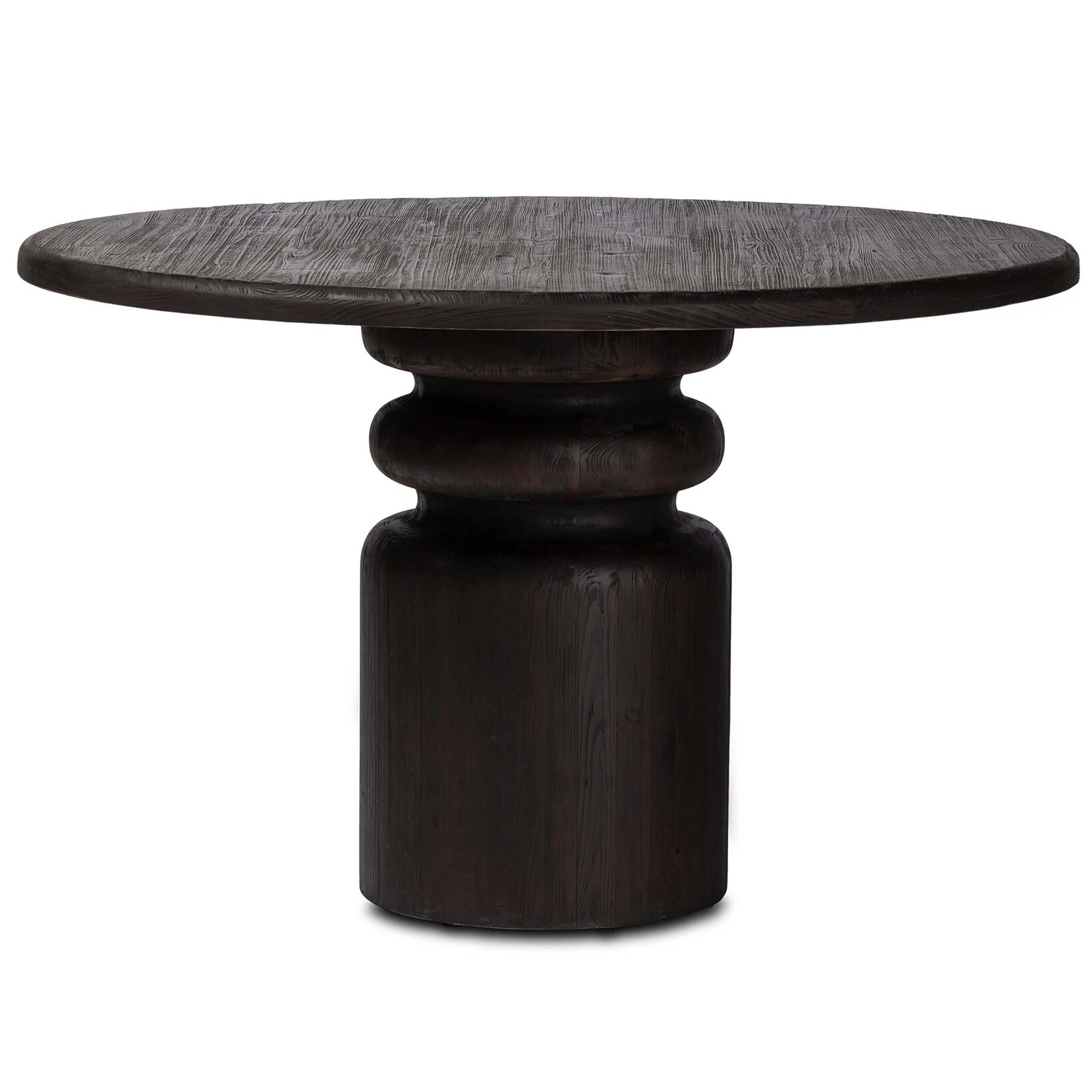 Kerrville Round Dining Table, Burnt Pine - Image 2
