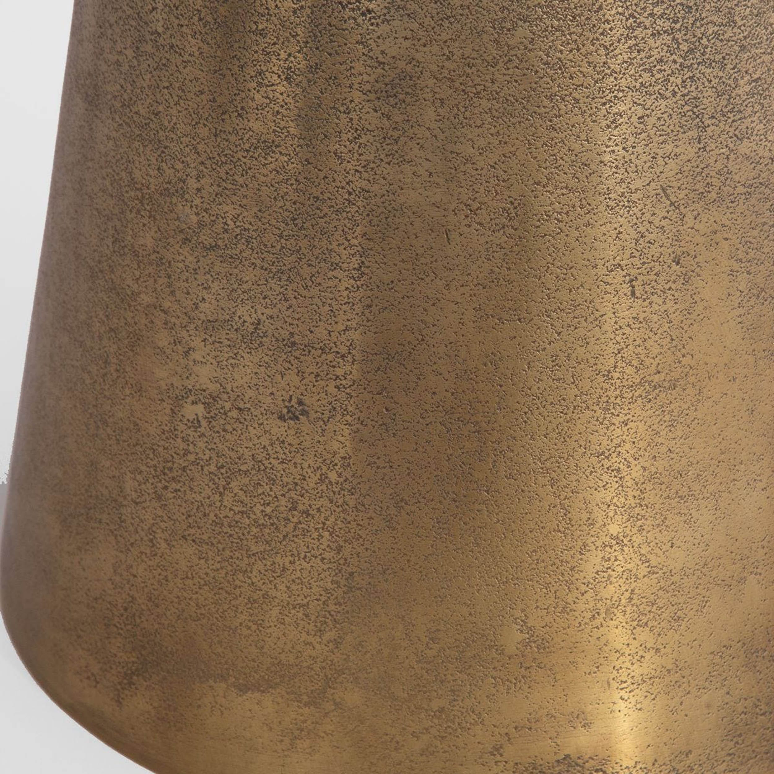 Kesia Side Table, Antique Brass - Image 3