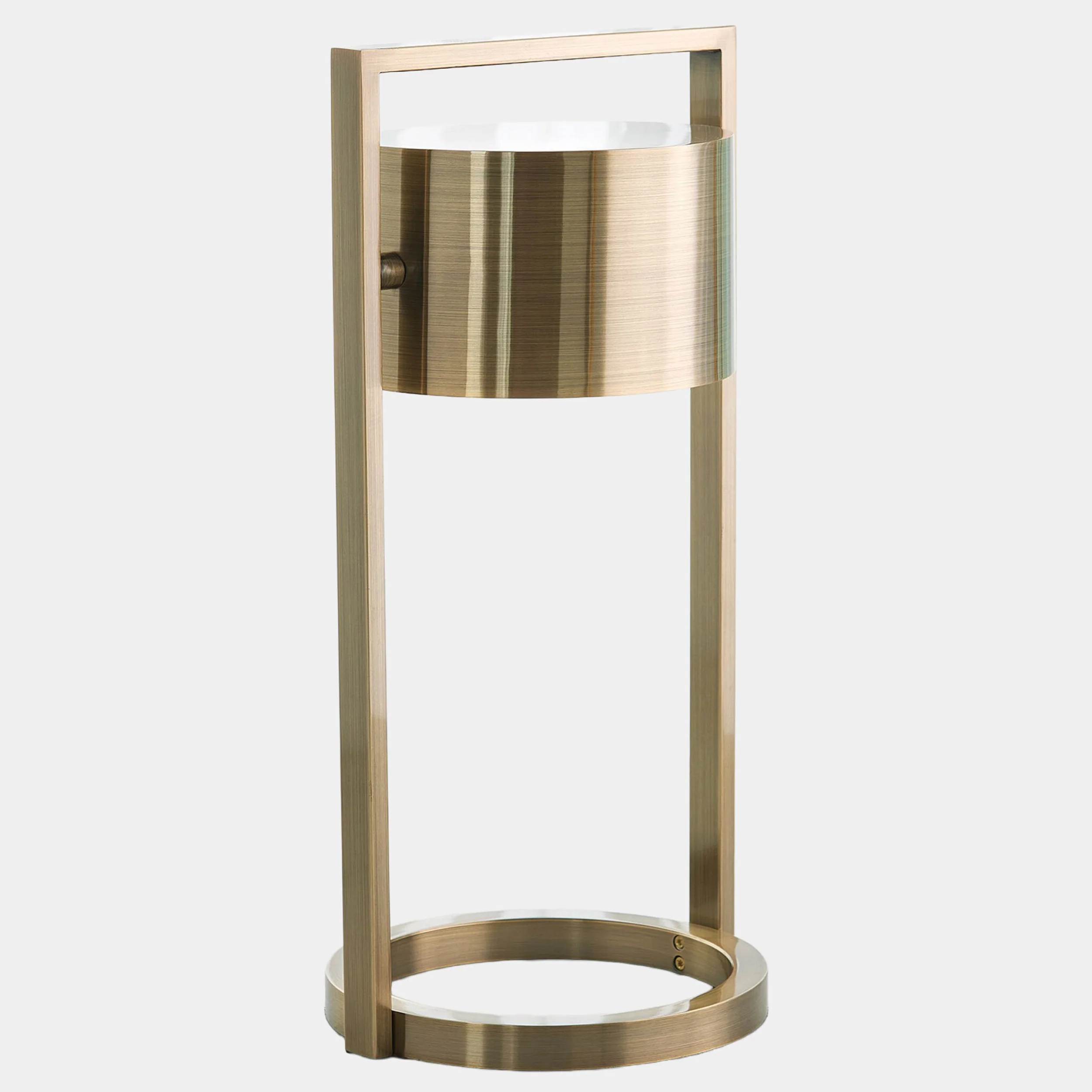 Key Light Table Lamp, Antique Brass - Image 4