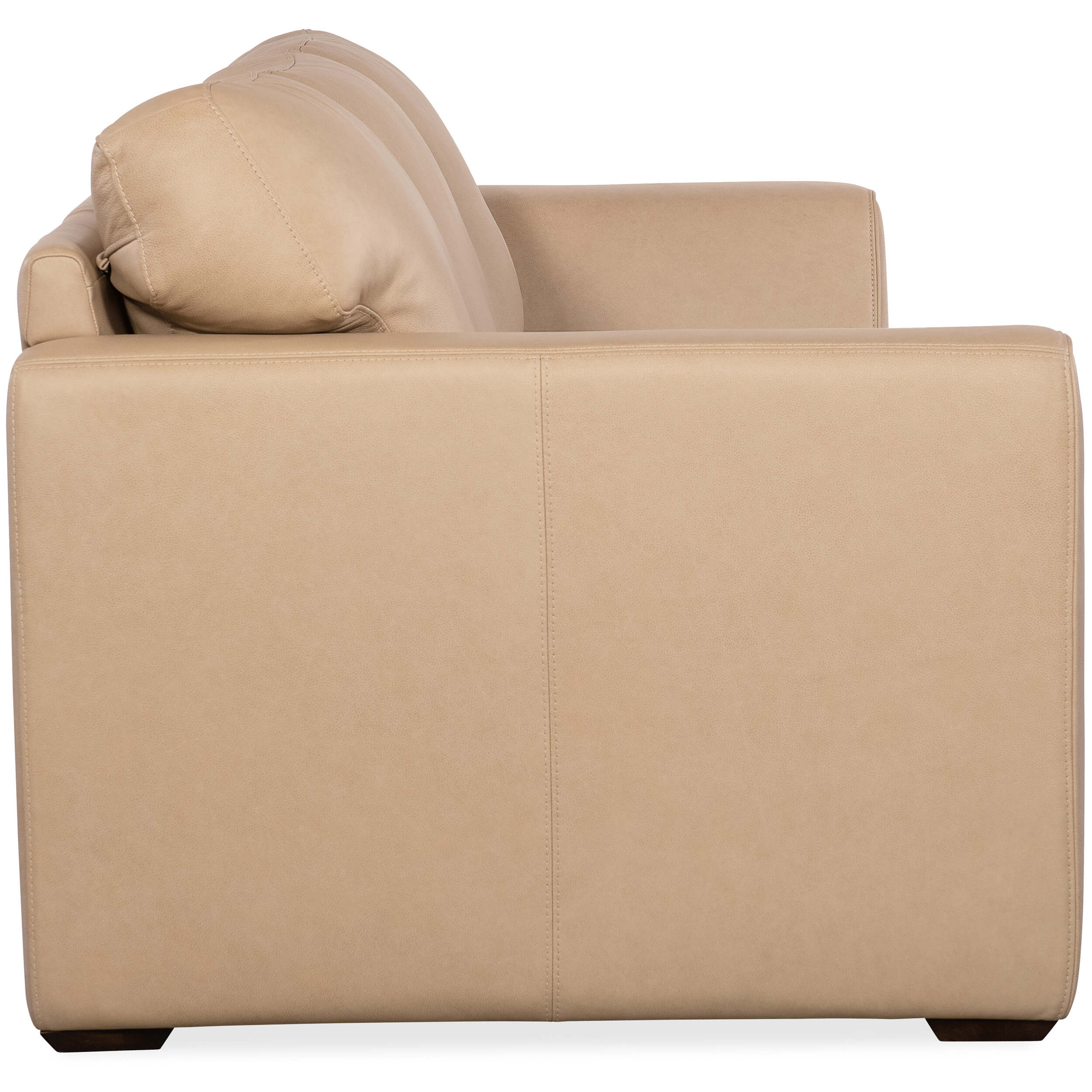Keys Leather Sofa, Verona Biscotti - Image 3