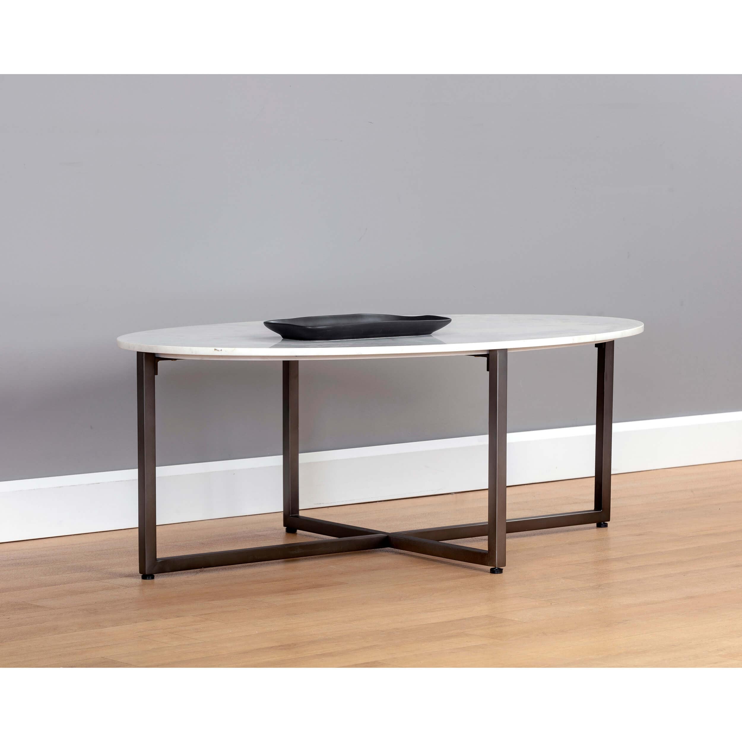 Kiara Oval Coffee Table - Image 6