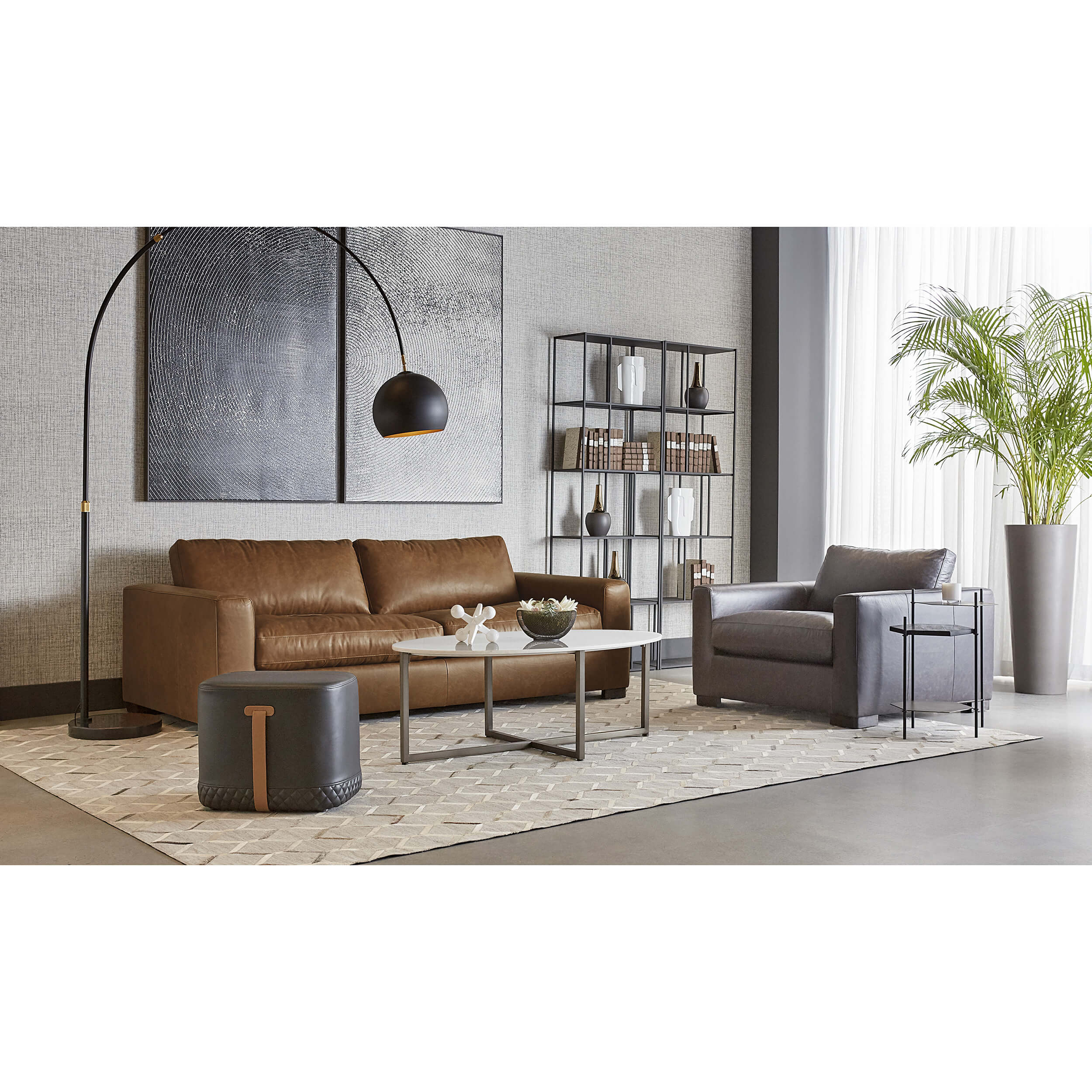 Kiara Oval Coffee Table - Image 7