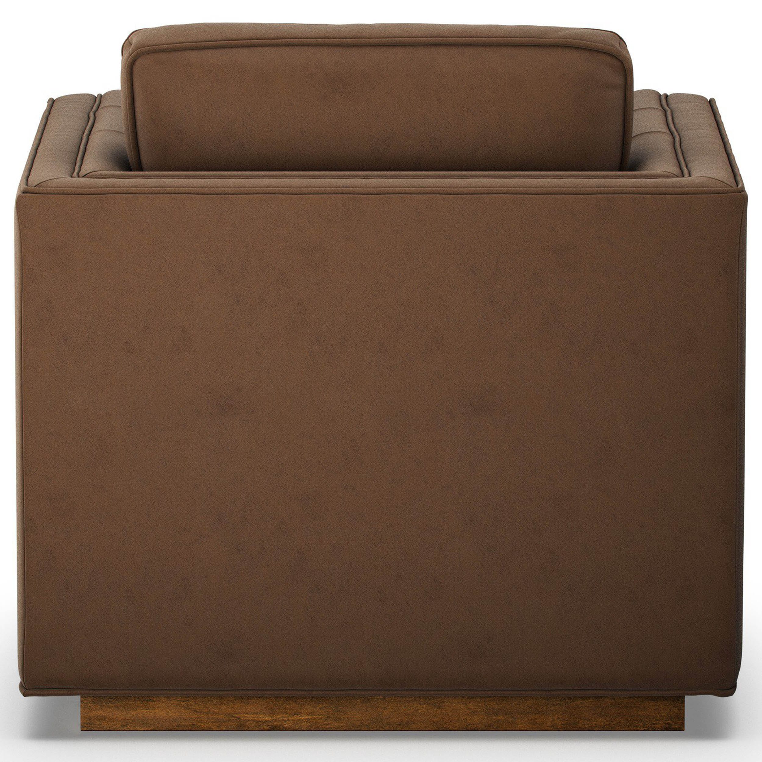 Kiera Swivel Chair, Maestro Cigar by Four Hands - Image 4