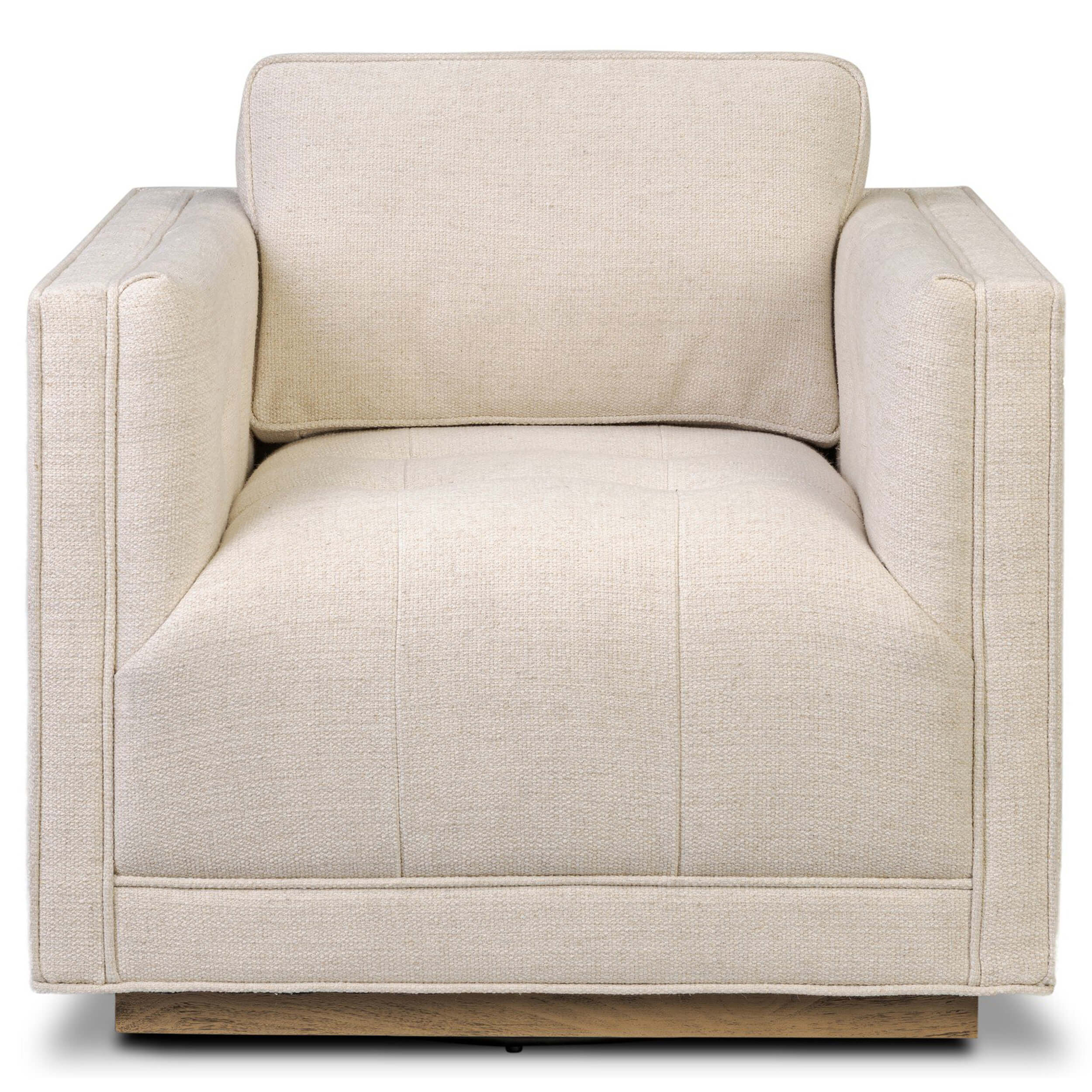 Kiera Swivel Chair, Thames Cream - Image 2