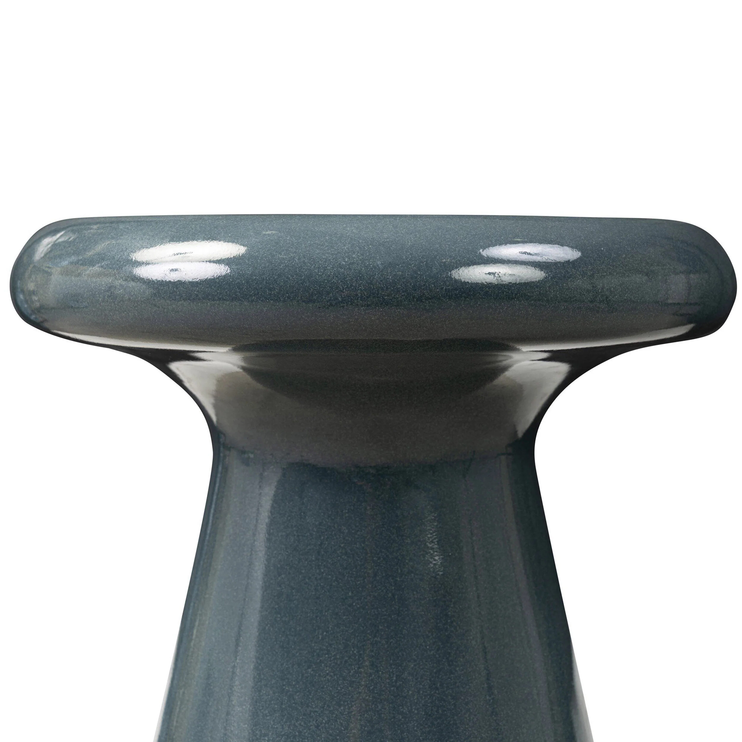 Kika End Table, Smooth Slate by Four Hands - Image 3