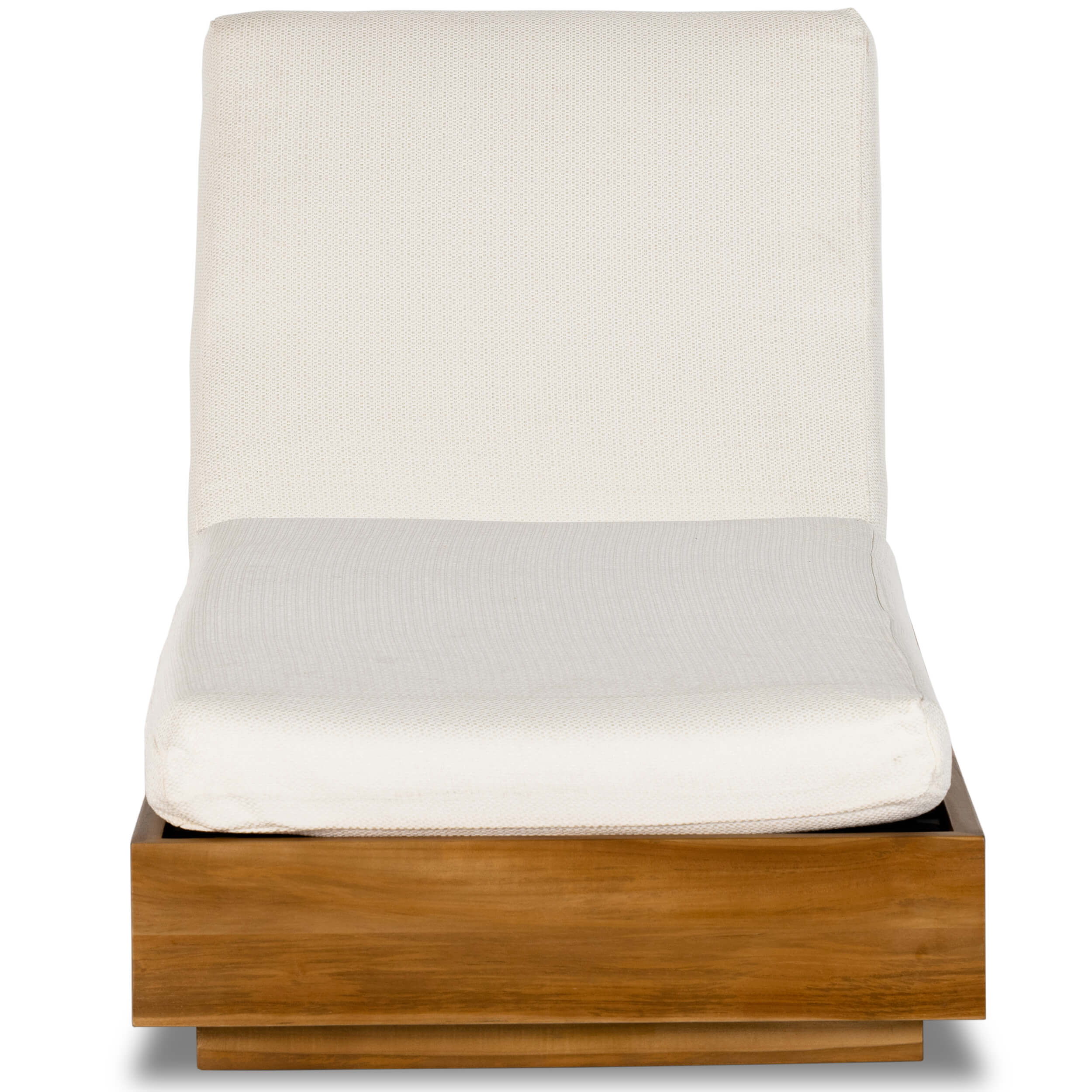 Kinta Outdoor Chaise, Faye Cream by Four Hands - Image 3