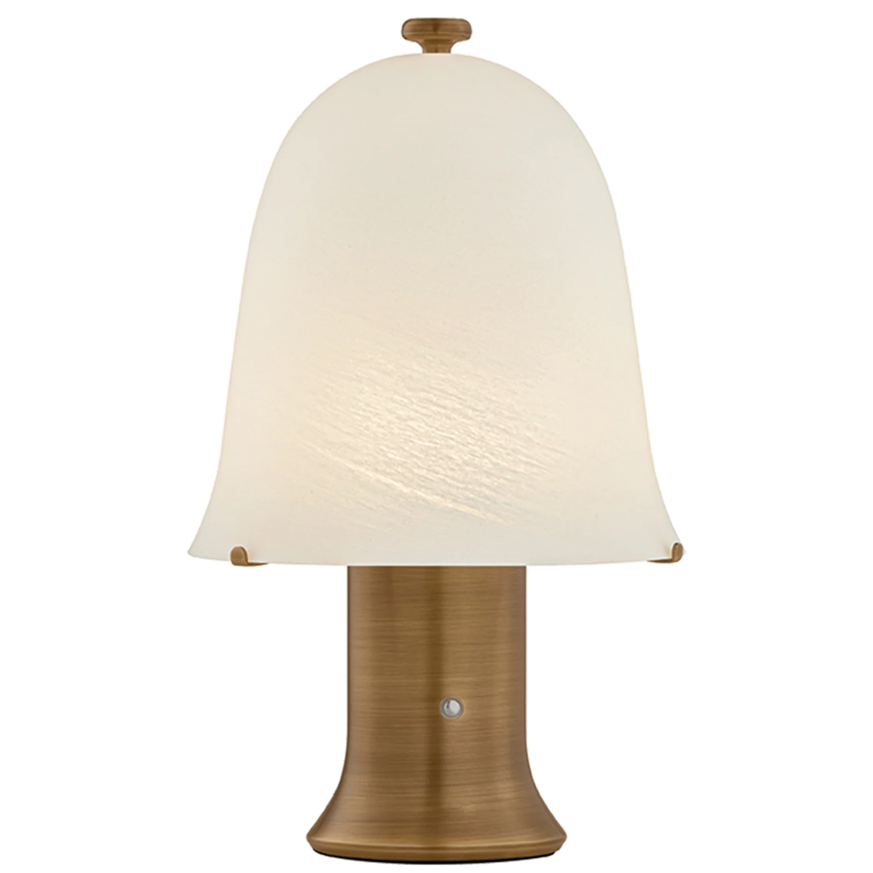 Kipps Rechargeable Table Lamp, Patina Brass