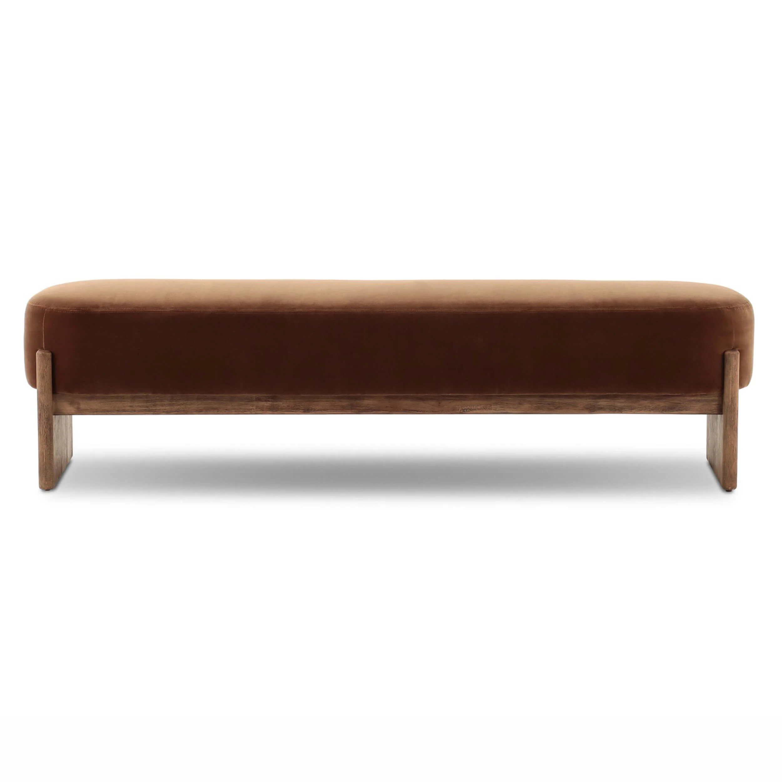 Kirby 75.5" Accent Bench, Surrey Ochre by Four Hands - Image 2