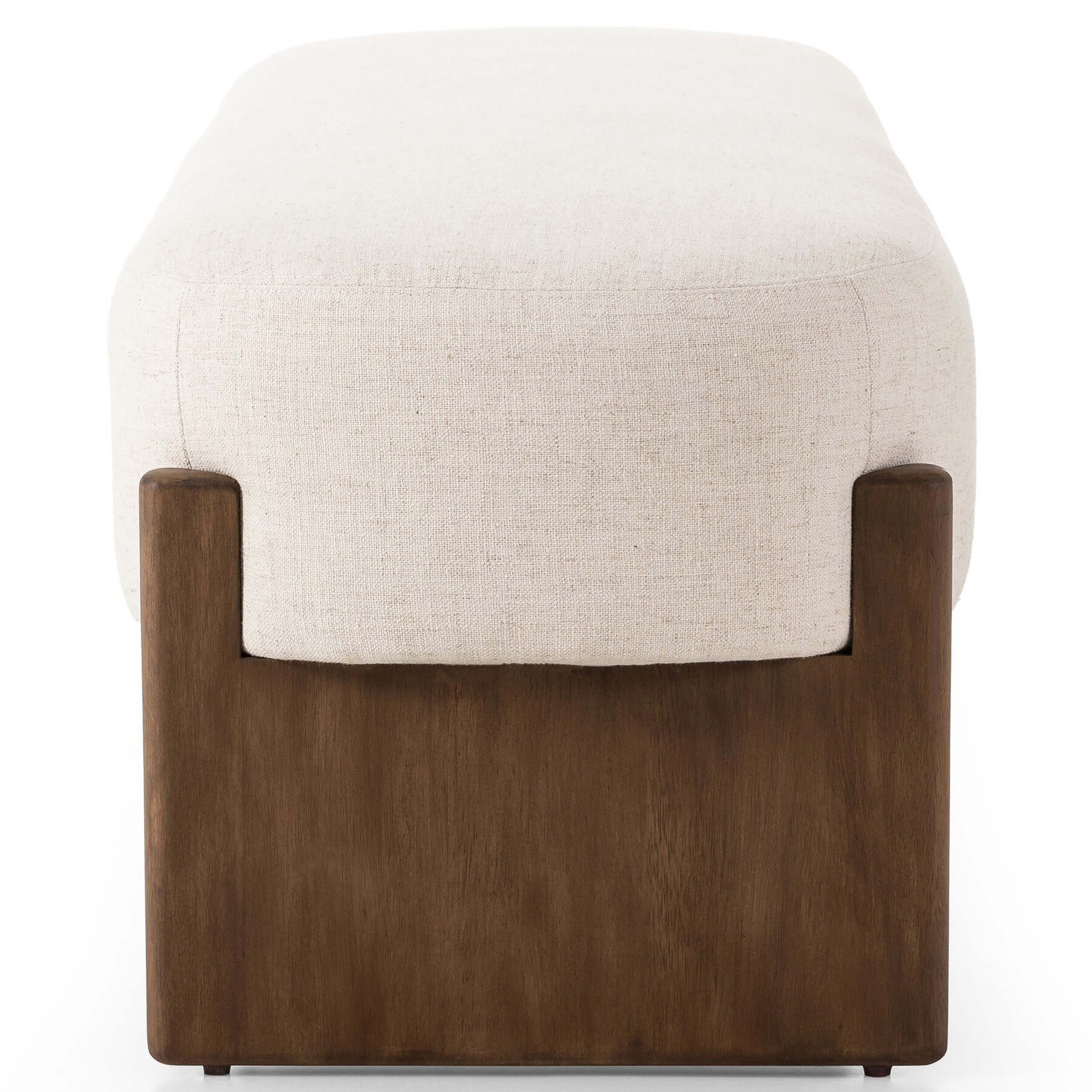 Kirby Bench, Alcala Cream by Four Hands - Image 3