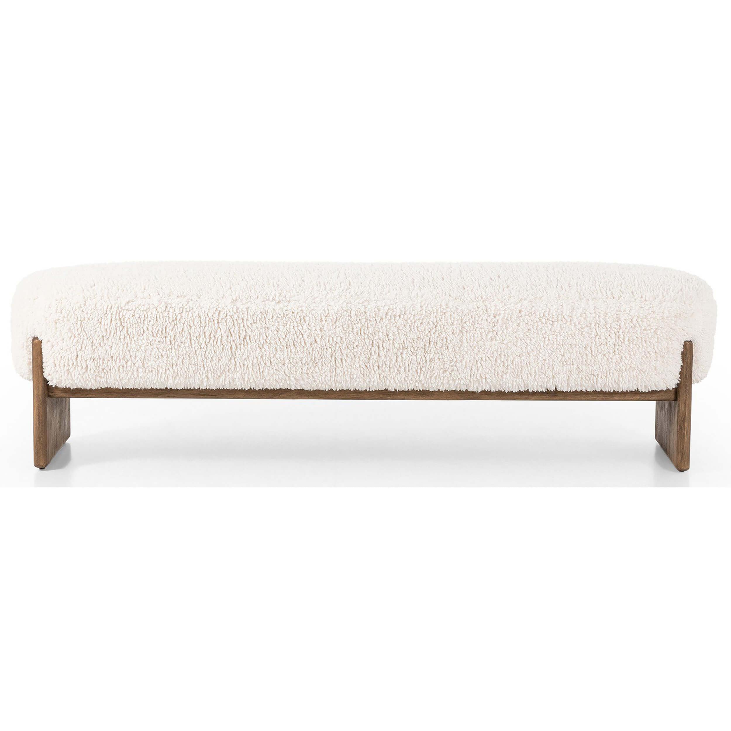 Kirby Bench, Andes Natural by Four Hands - Image 2