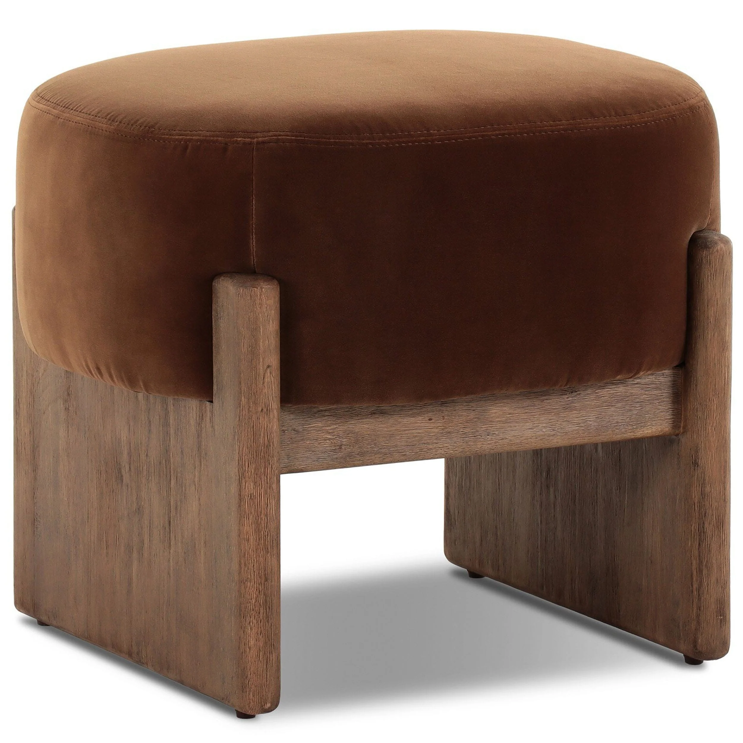 Kirby Stool, Surrey Ochre by Four Hands