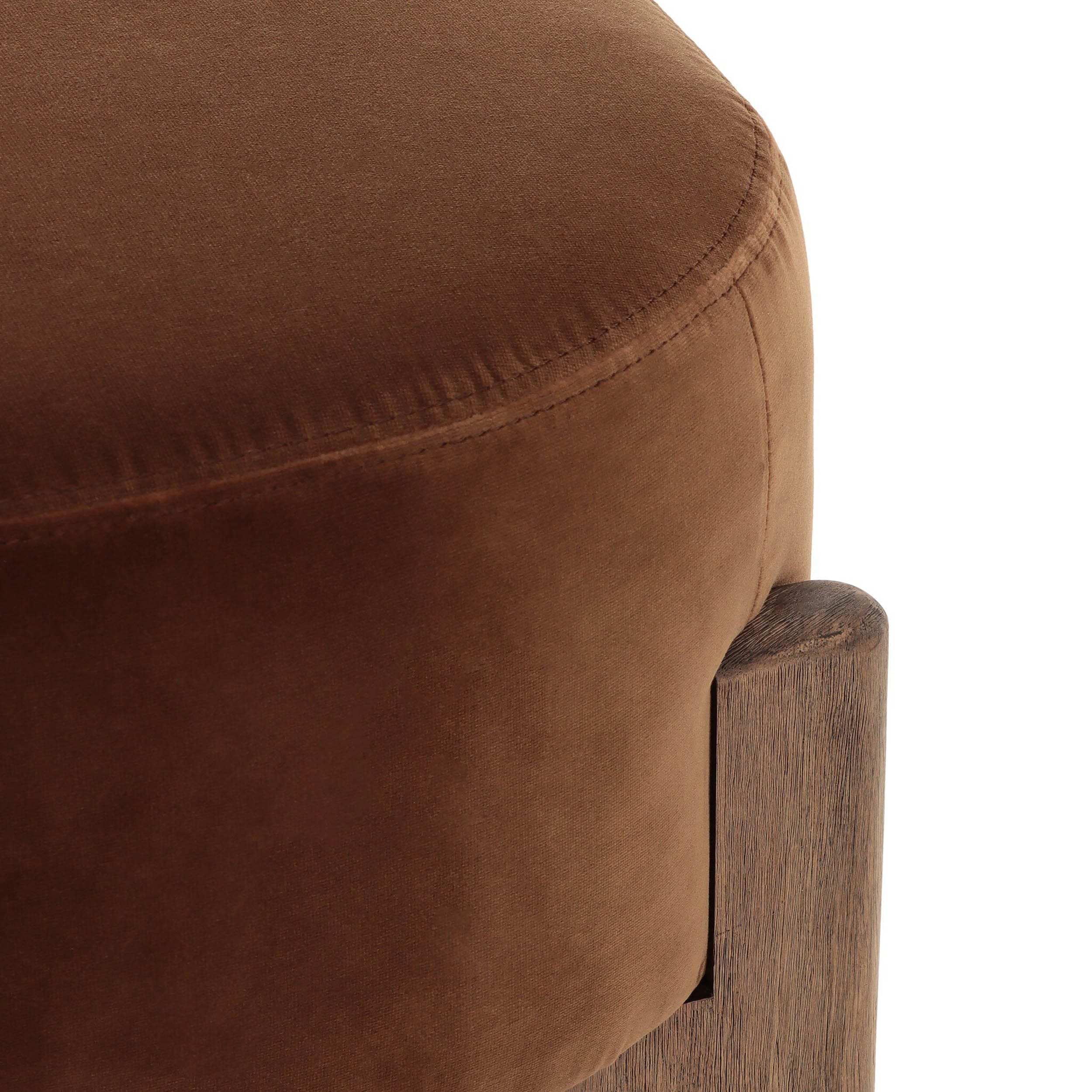 Kirby Stool, Surrey Ochre by Four Hands - Image 5