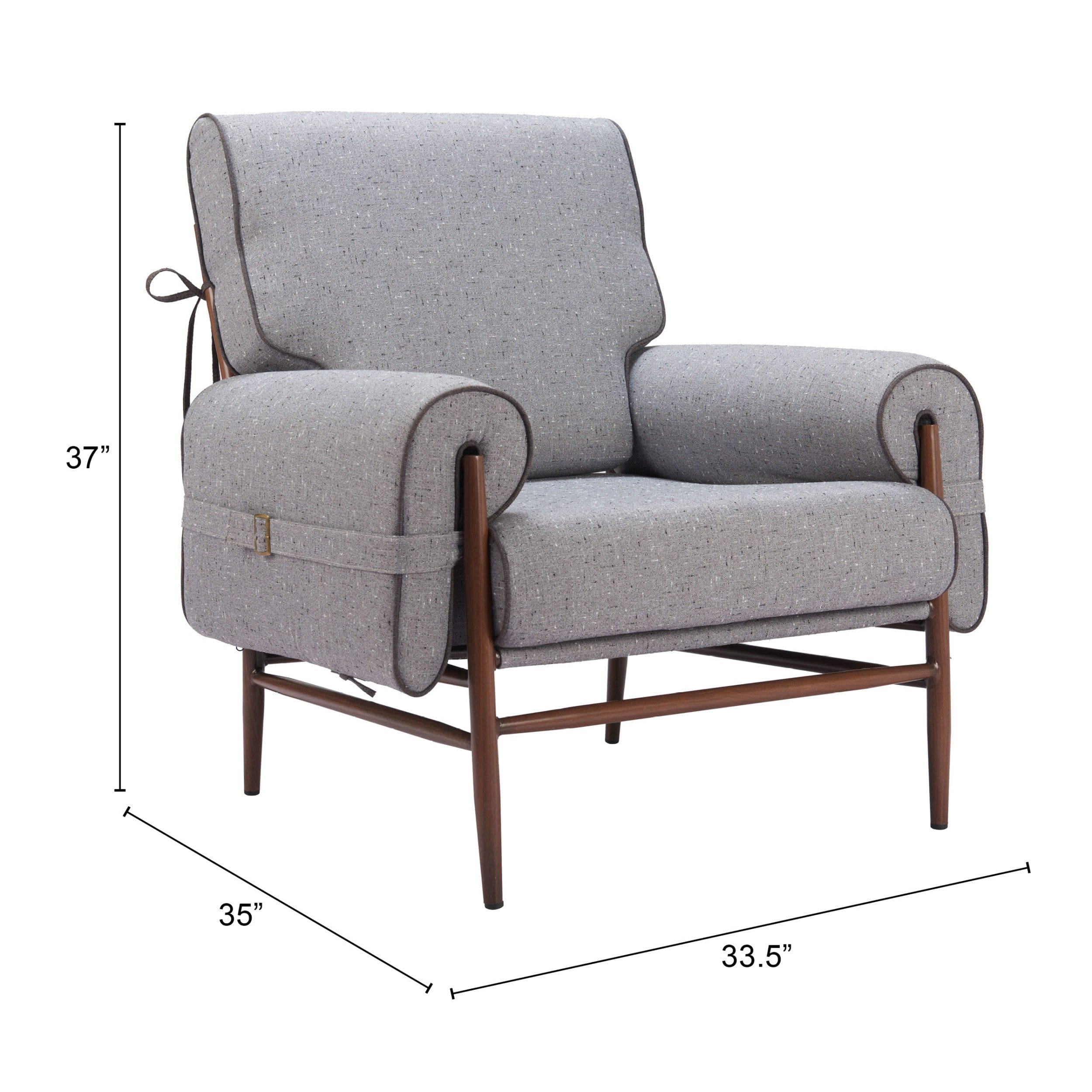 Klem Chair, Gray - Image 5