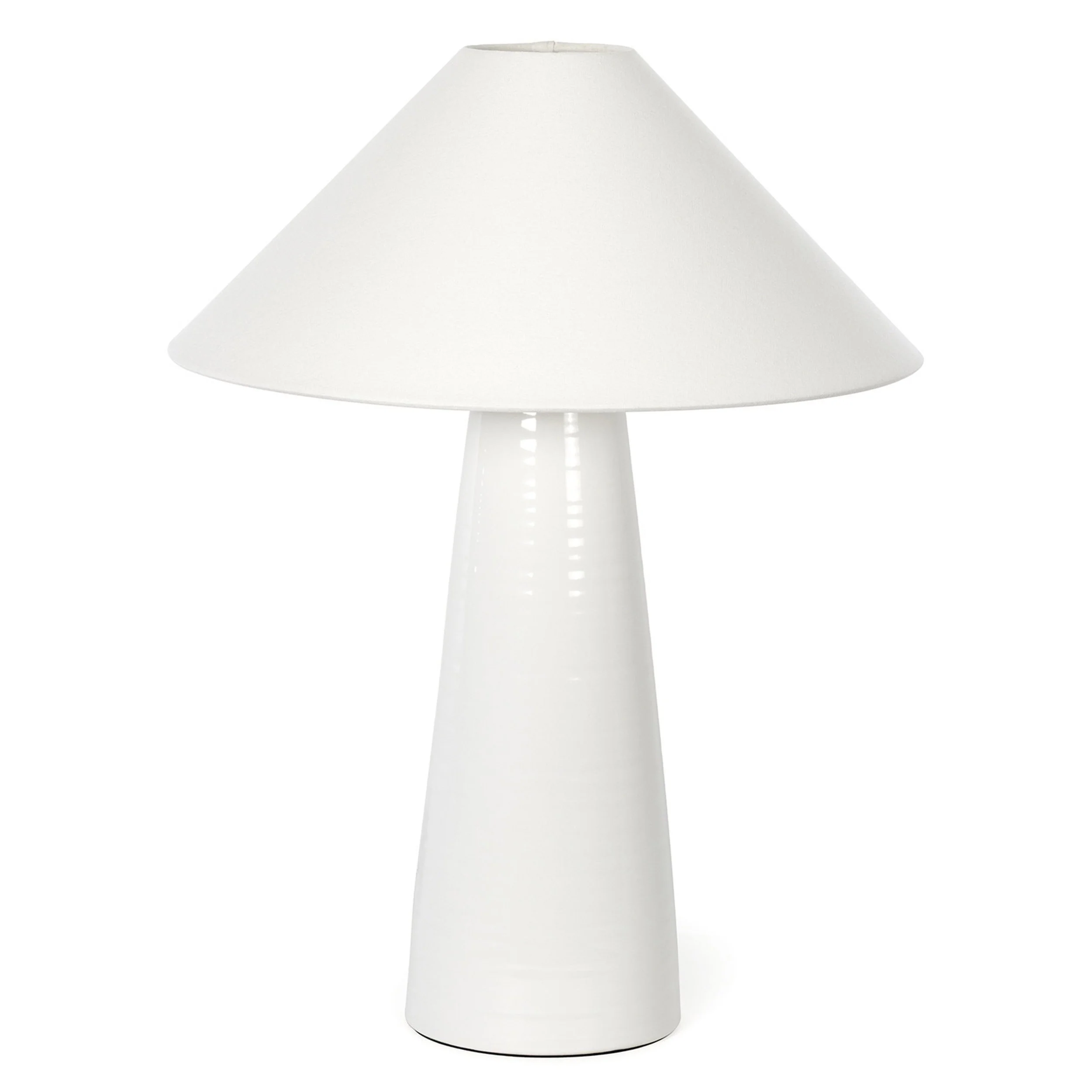 Koda Ceramic Table Lam, White