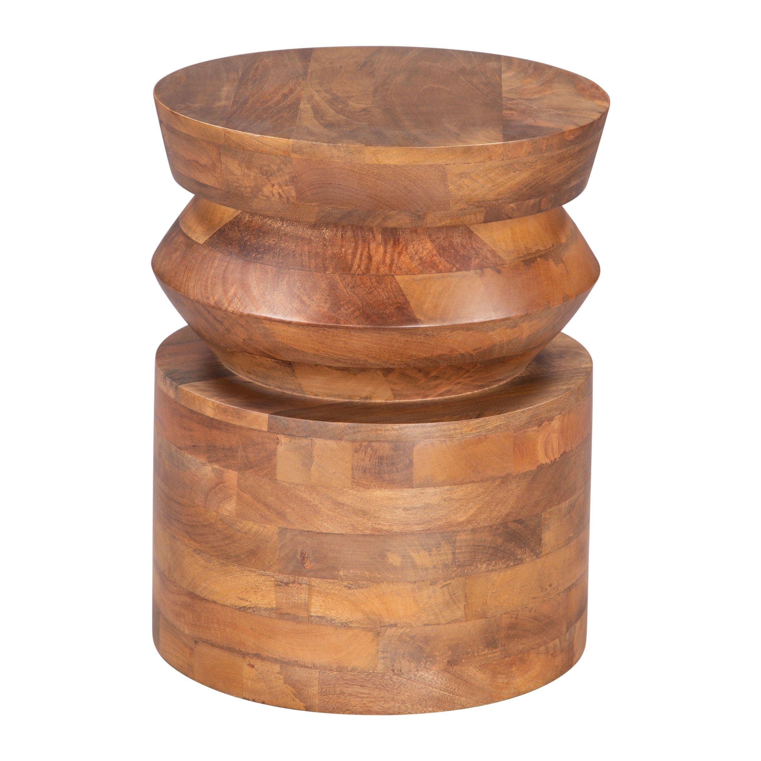 Kollam Side Table, Walnut - Image 3