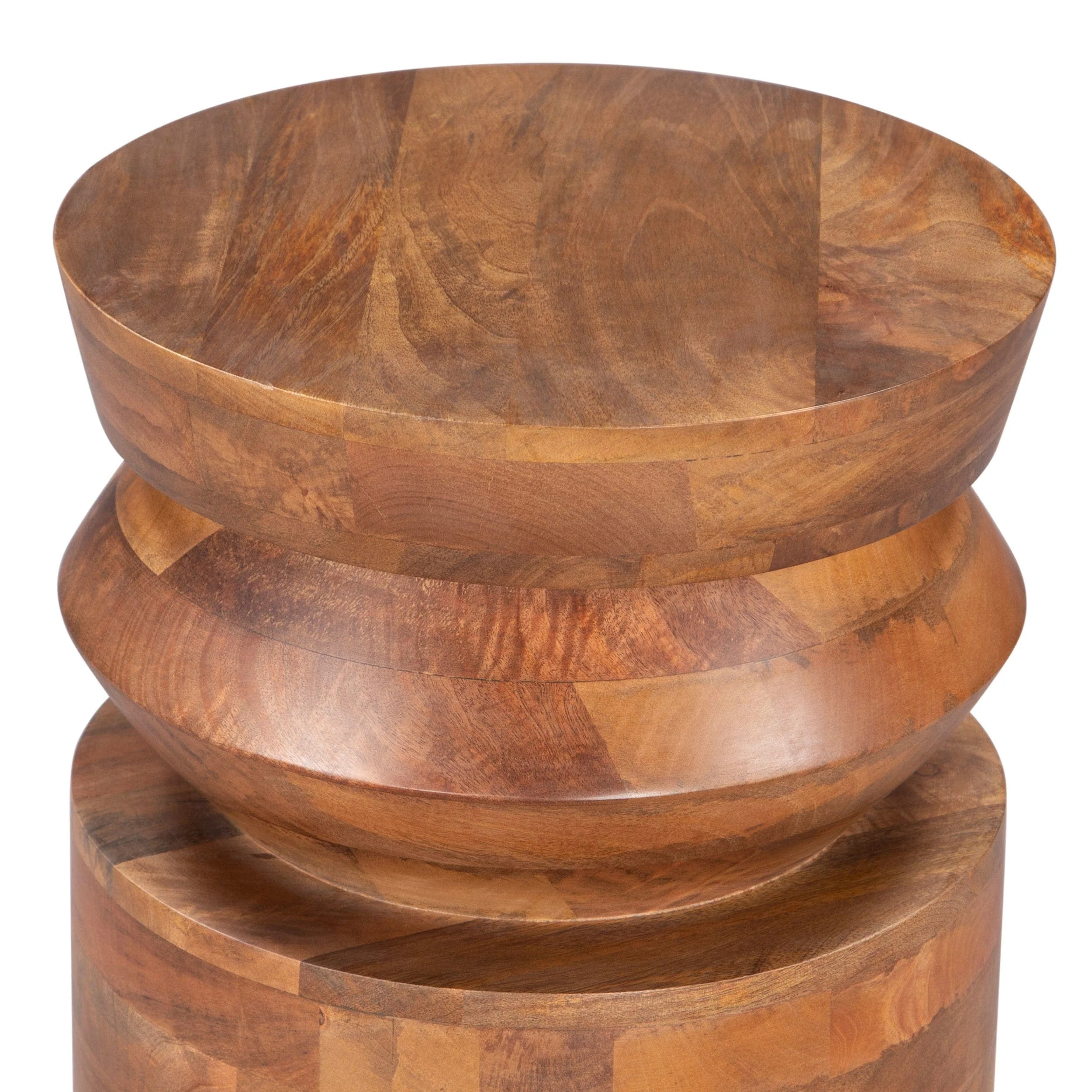 Kollam Side Table, Walnut - Image 4