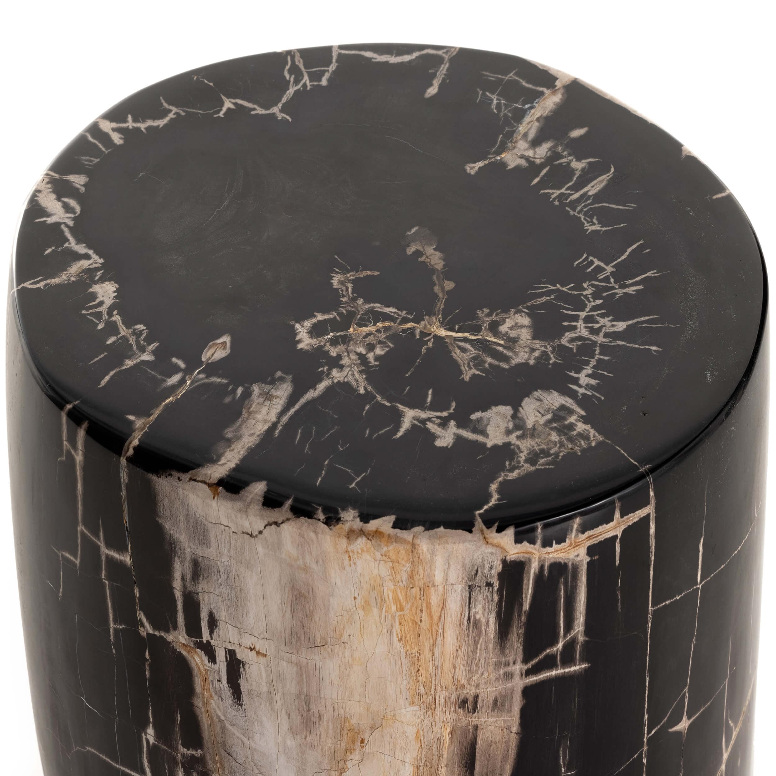 Kos End Table, Dark Petrified by Four Hands - Image 3