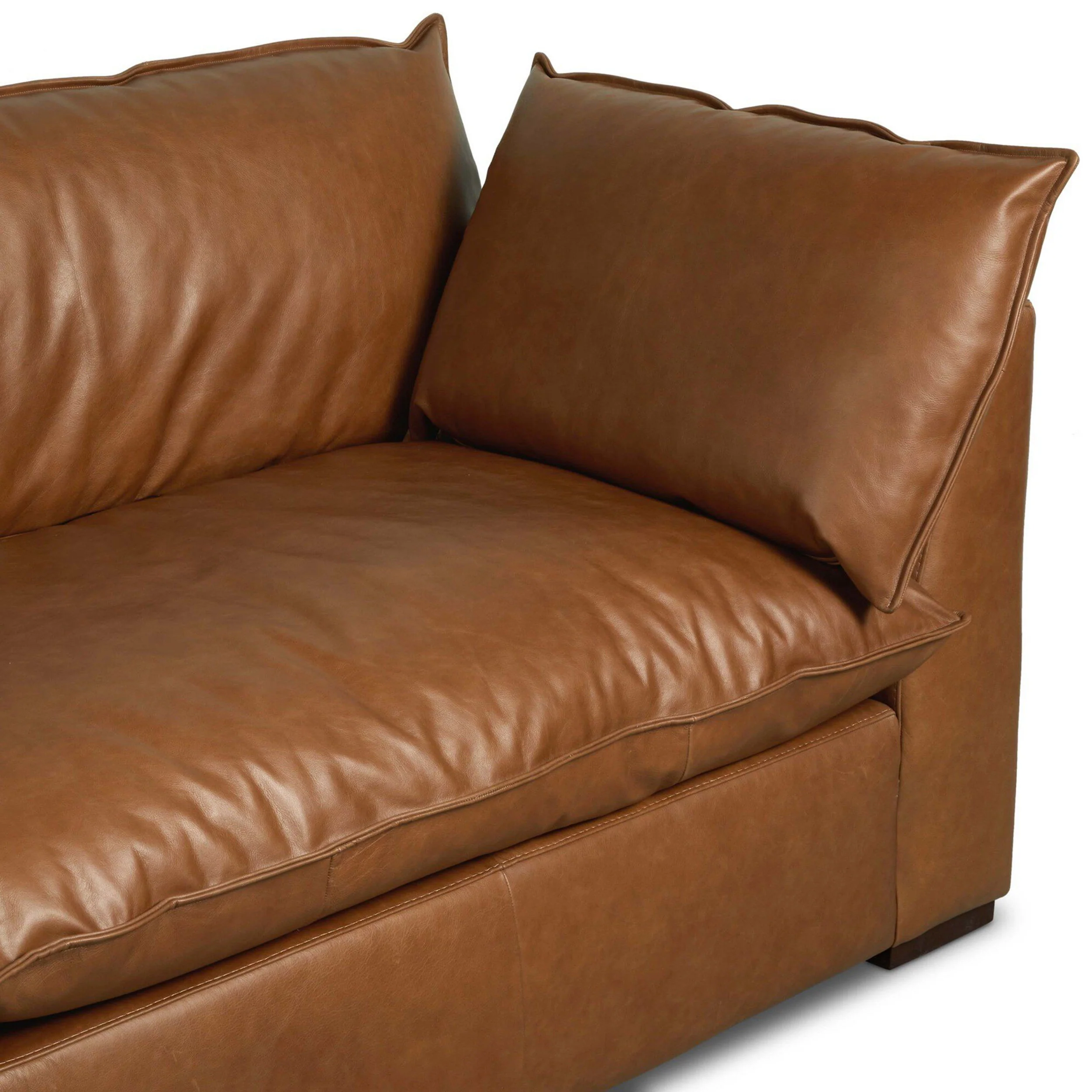 Kosa 108" Leather Sofa, Sonoma Chestnut by Four Hands - Image 6