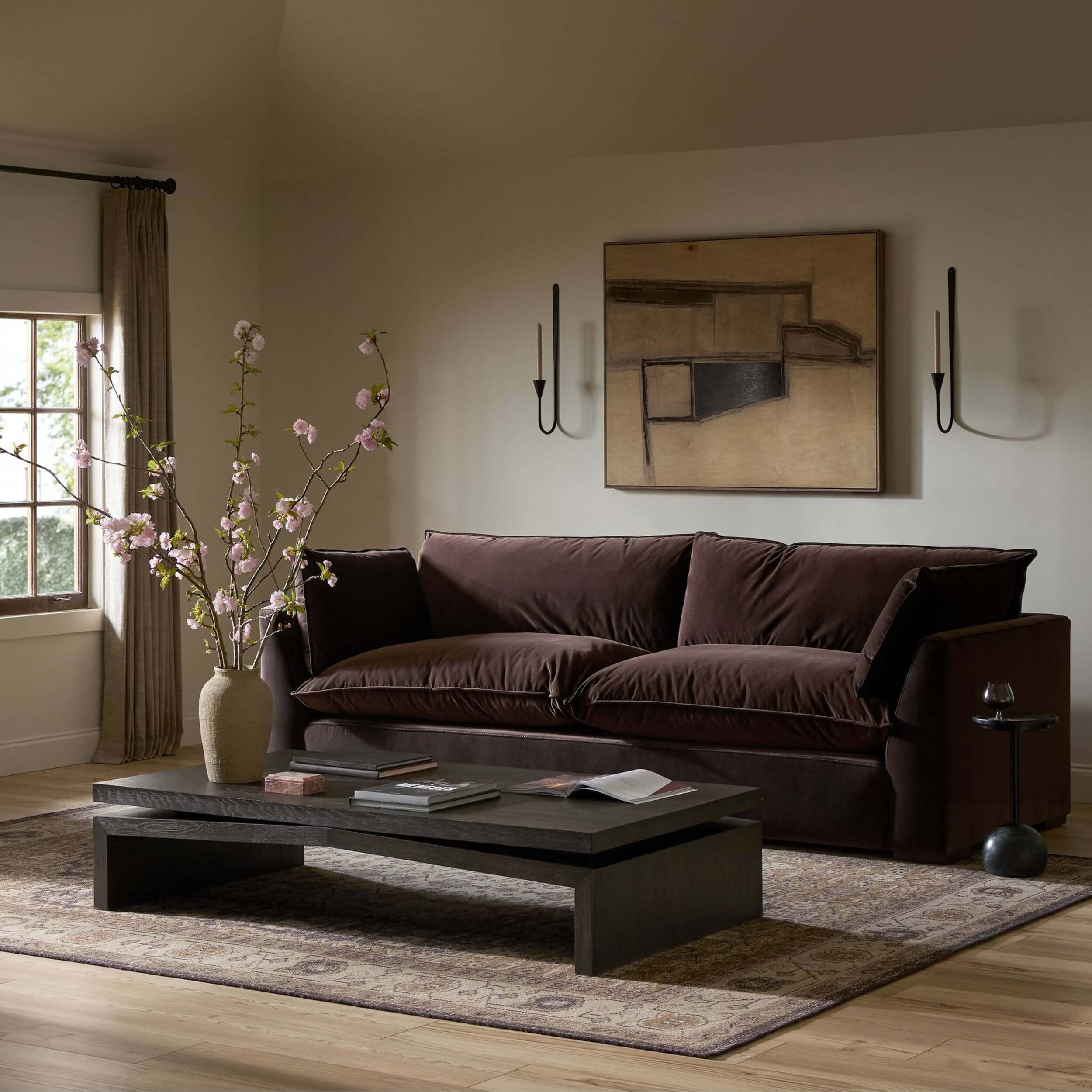 Kosa Sofa, Surrey Cocoa by Four Hands - Image 5