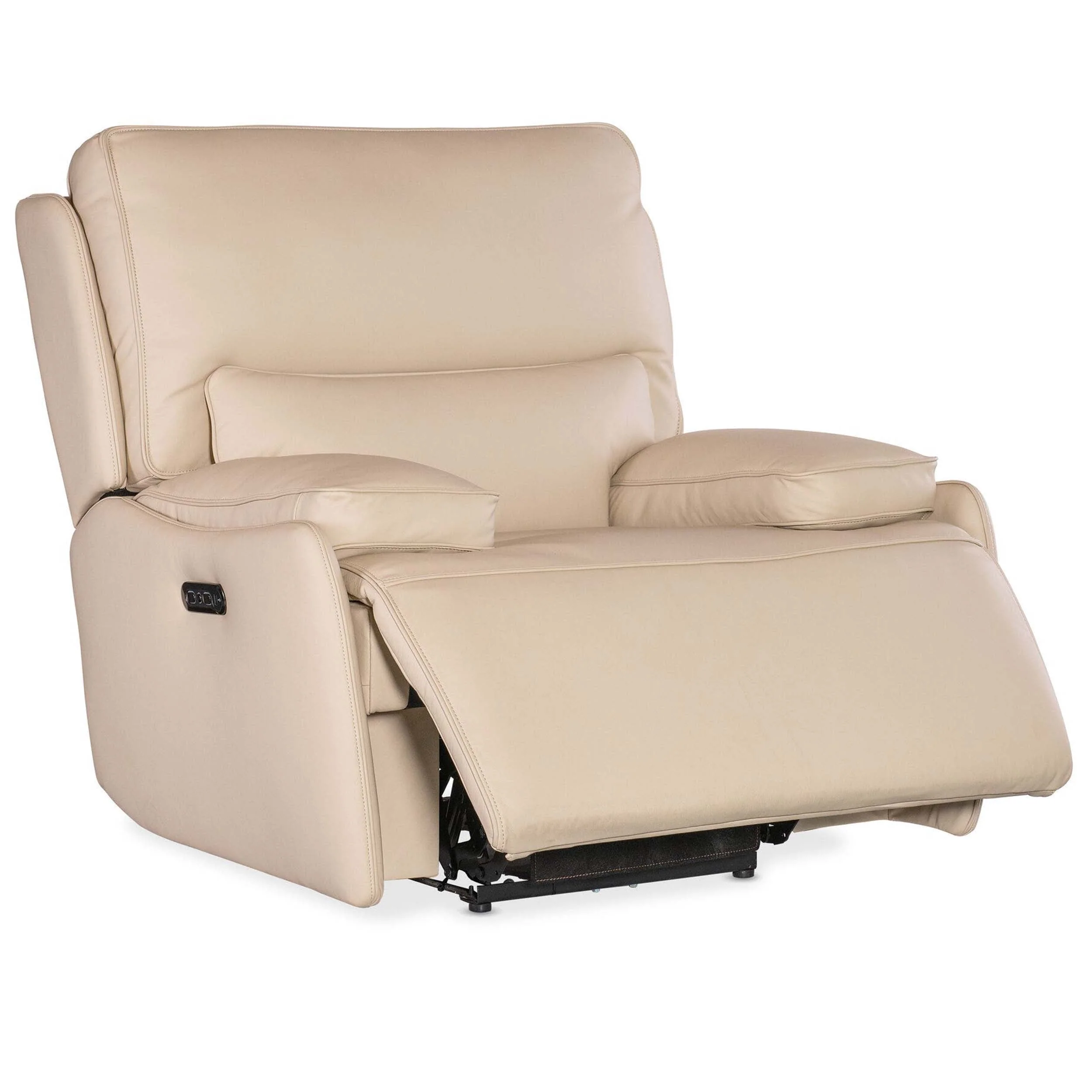 Kramer Leather Zero Gravity Power Recliner, Oslo Ivory - Image 5