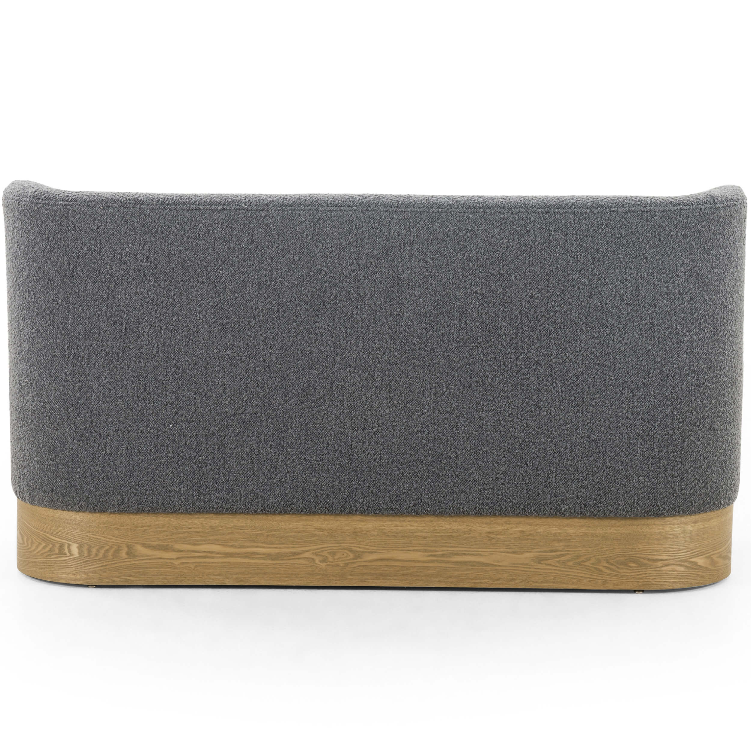 Krista Dining Bench, Knoll Charcoal by Four Hands - Image 5