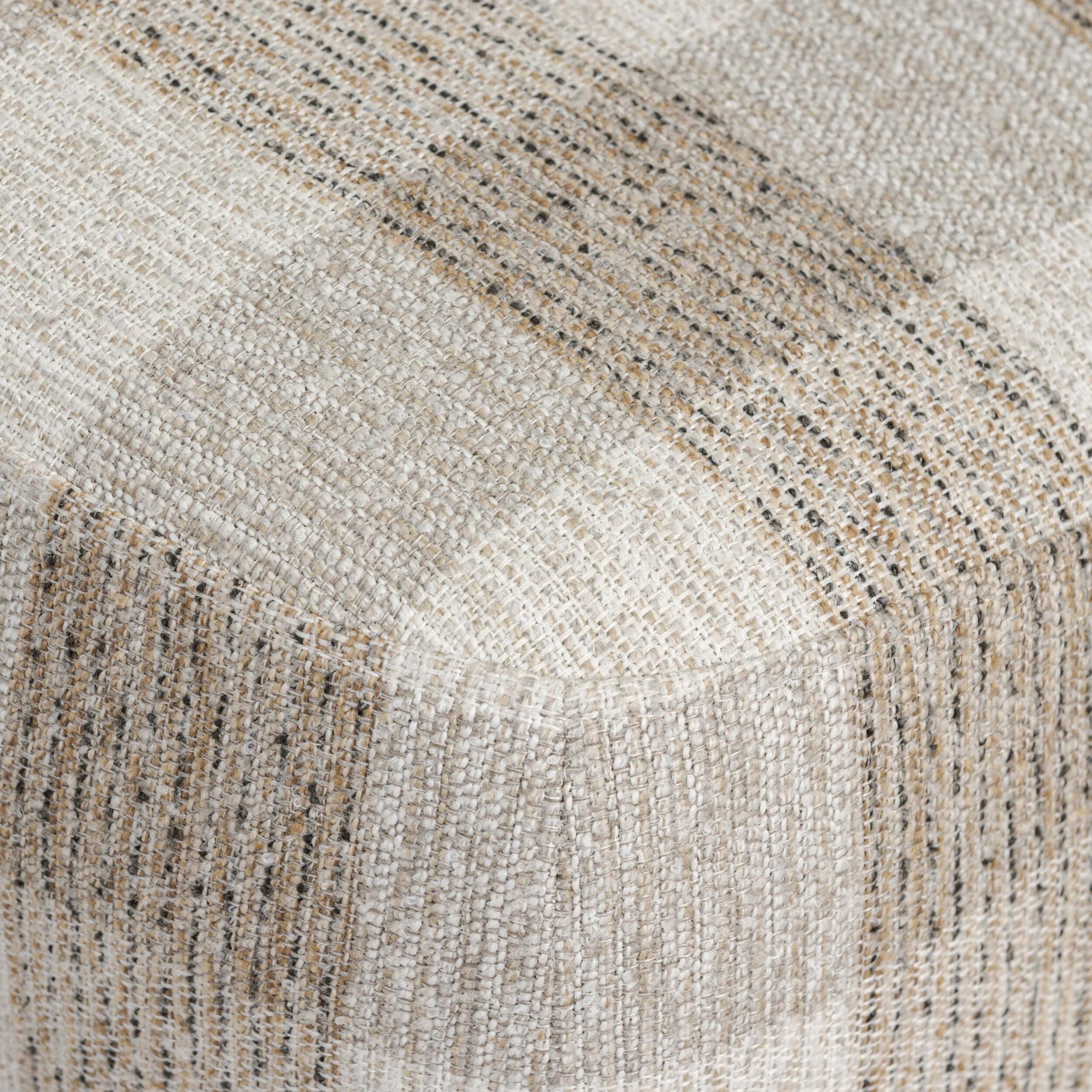 Kylo Ottoman, Dresden Pebble by Amber Lewis x Four Hands - Image 4