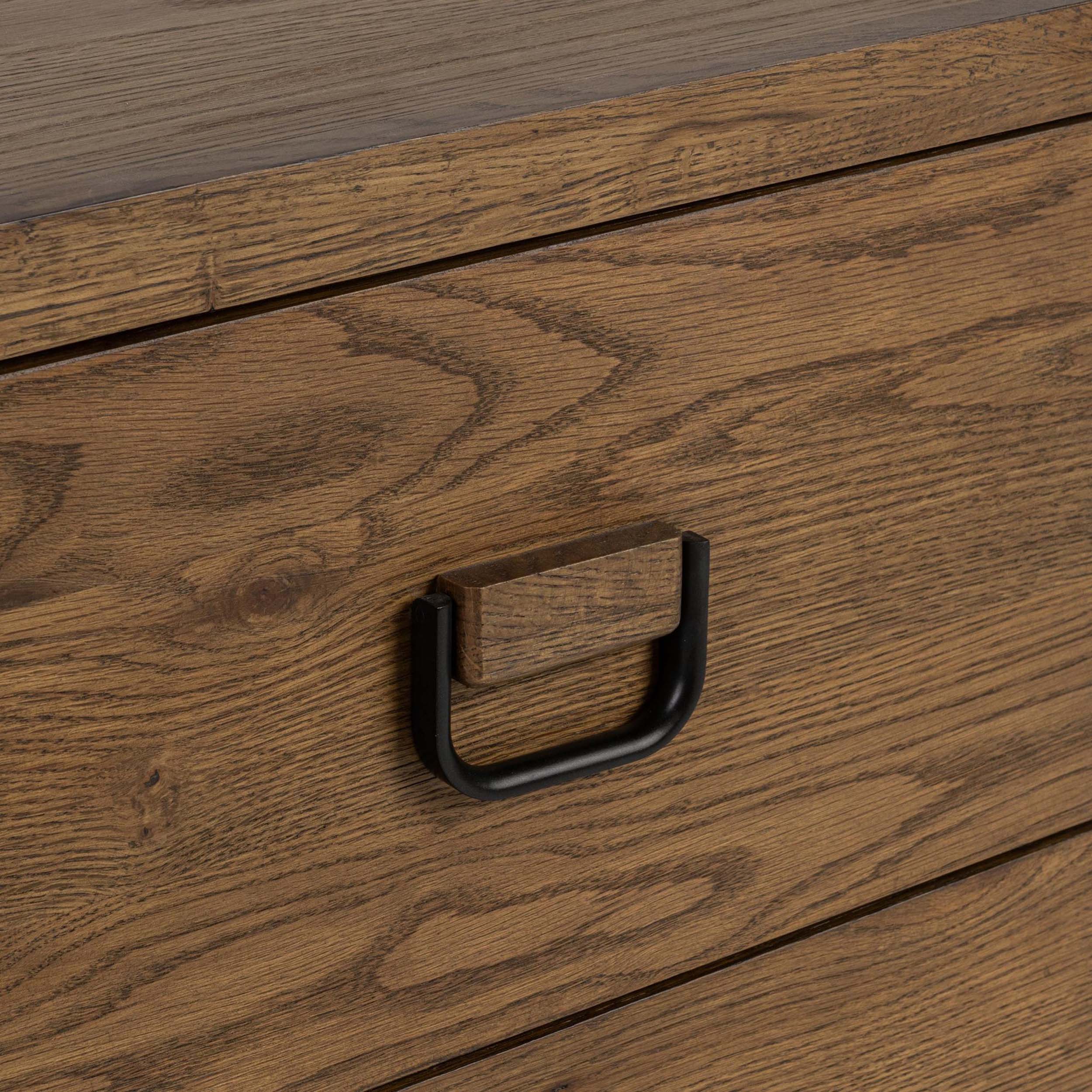 Kyrie 2 Drawer Nightstand, Tawny Brown - Image 5