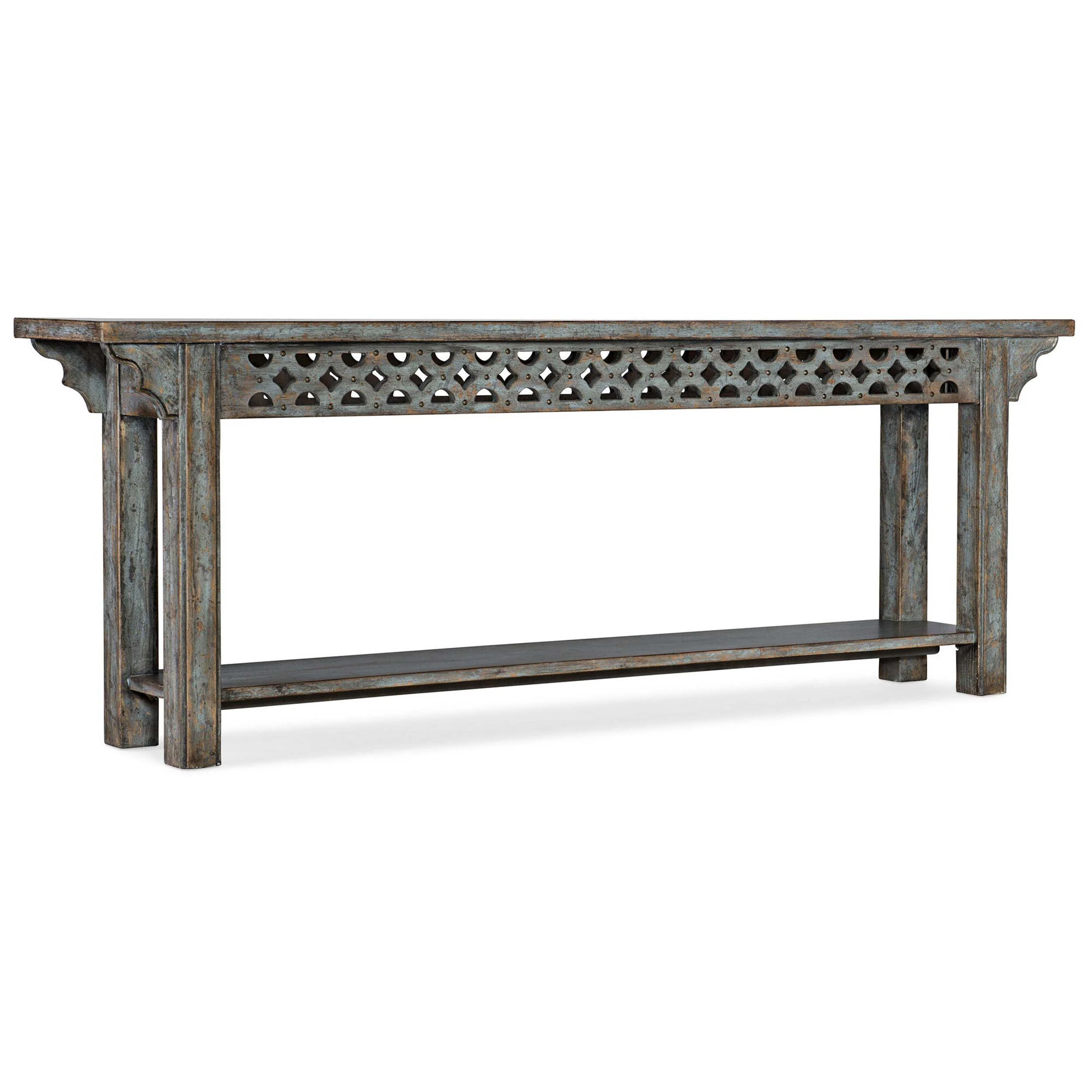 La Grange Burnham Console, Blue Bonnet