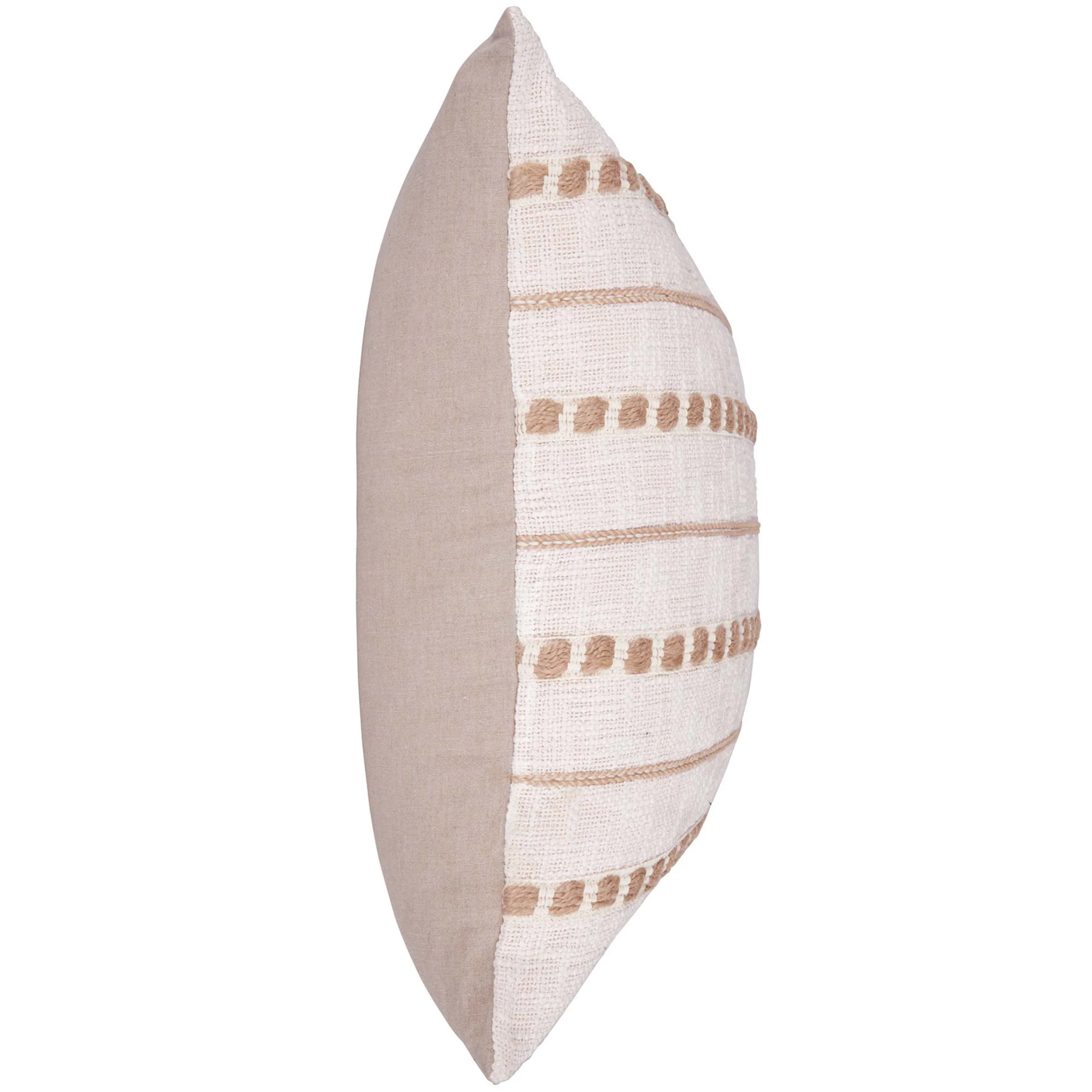 Lago Pillow, Ivory/Natural - Image 3