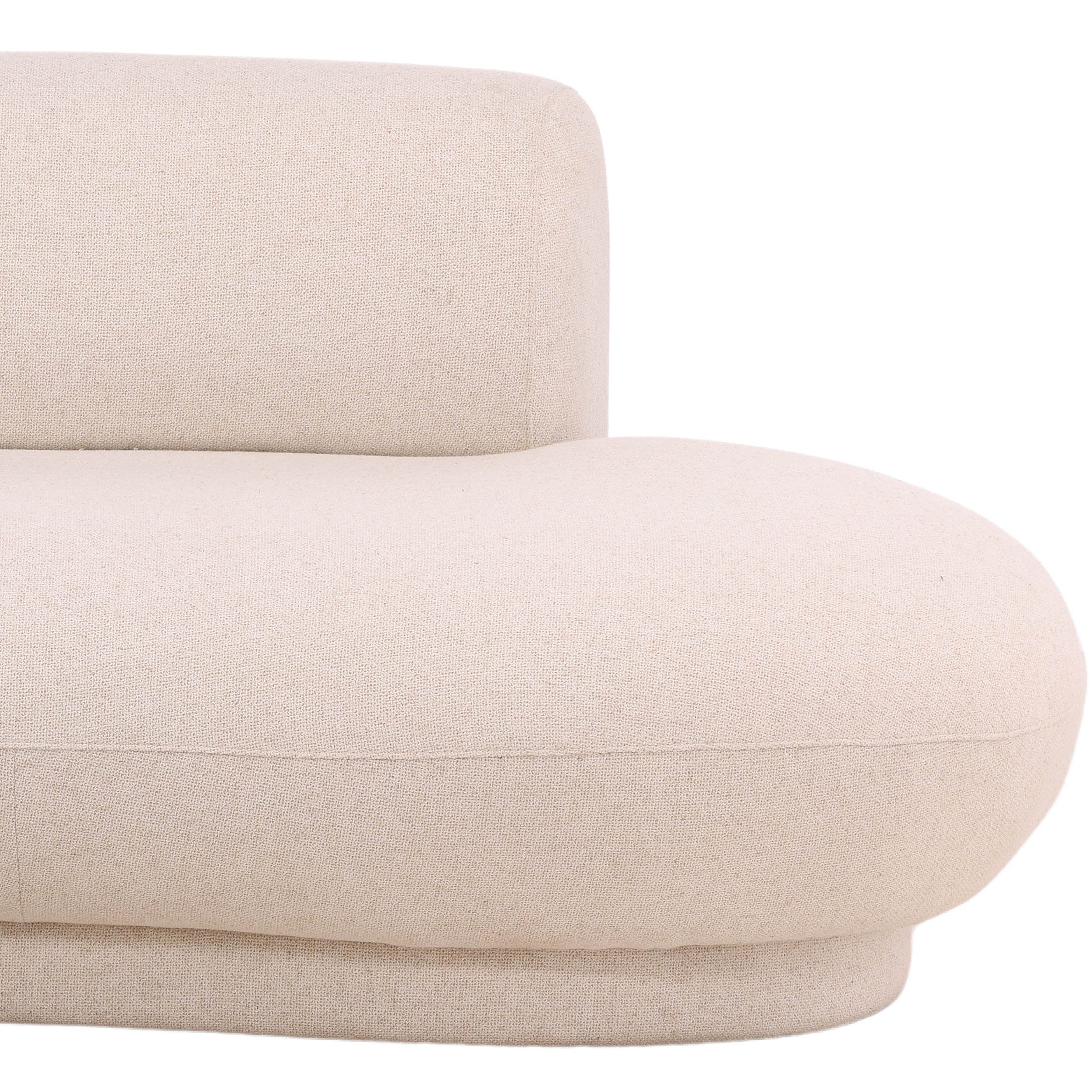 Lake Chaise Sectional, Cream - Image 8