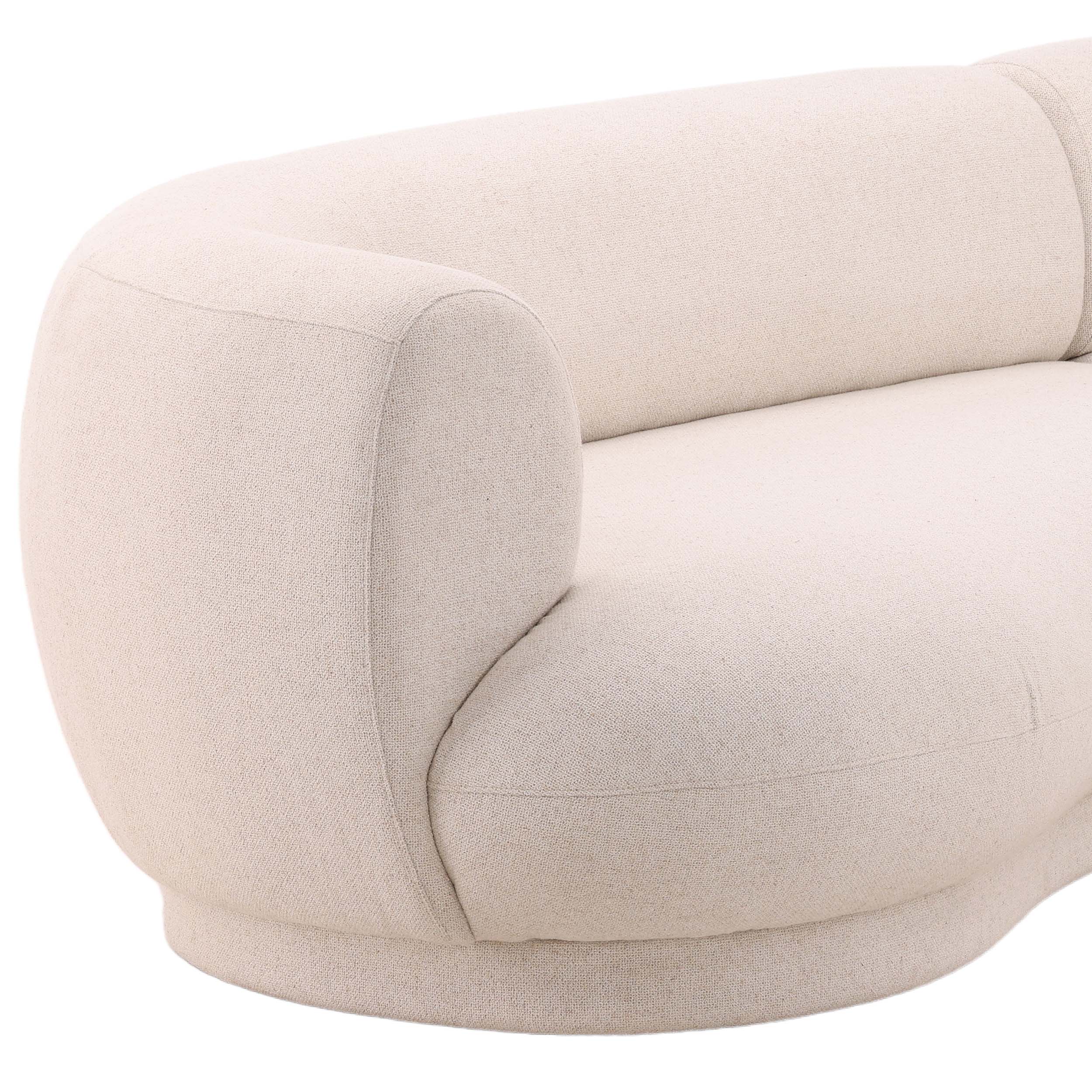 Lake Chaise Sectional, Cream - Image 9