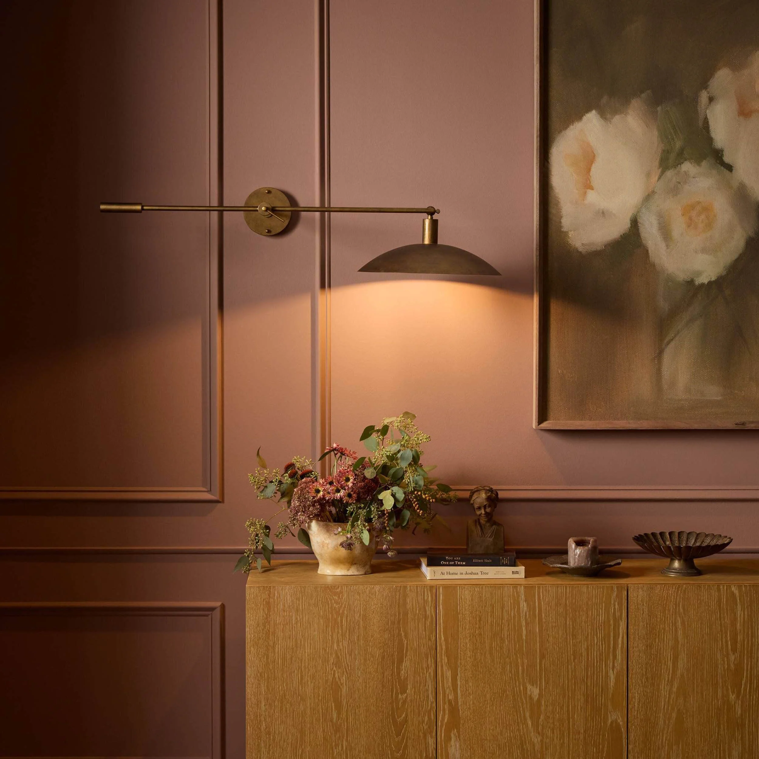 Lance Sconce, Burnished Brass by Four Hands - Image 7