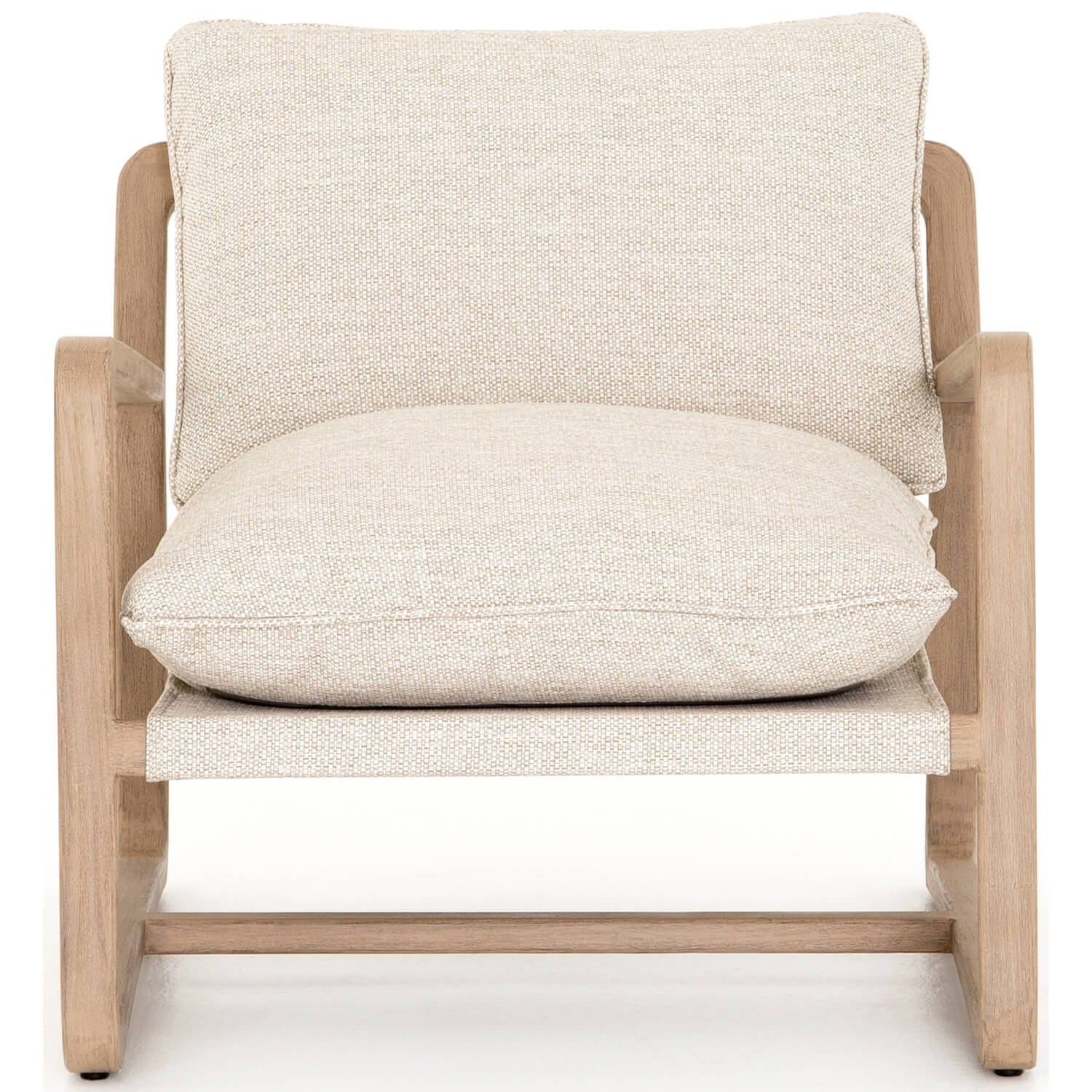 Lane Outdoor Chair, Faye Sand/Washed Brown by Four Hands - Image 3