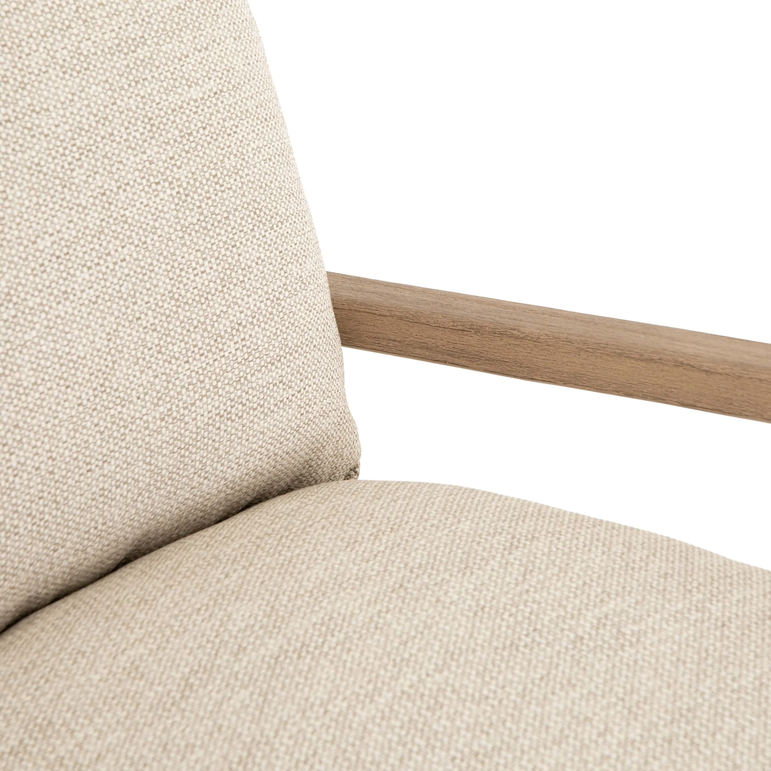 Lane Outdoor Chair, Faye Sand/Washed Brown by Four Hands - Image 5