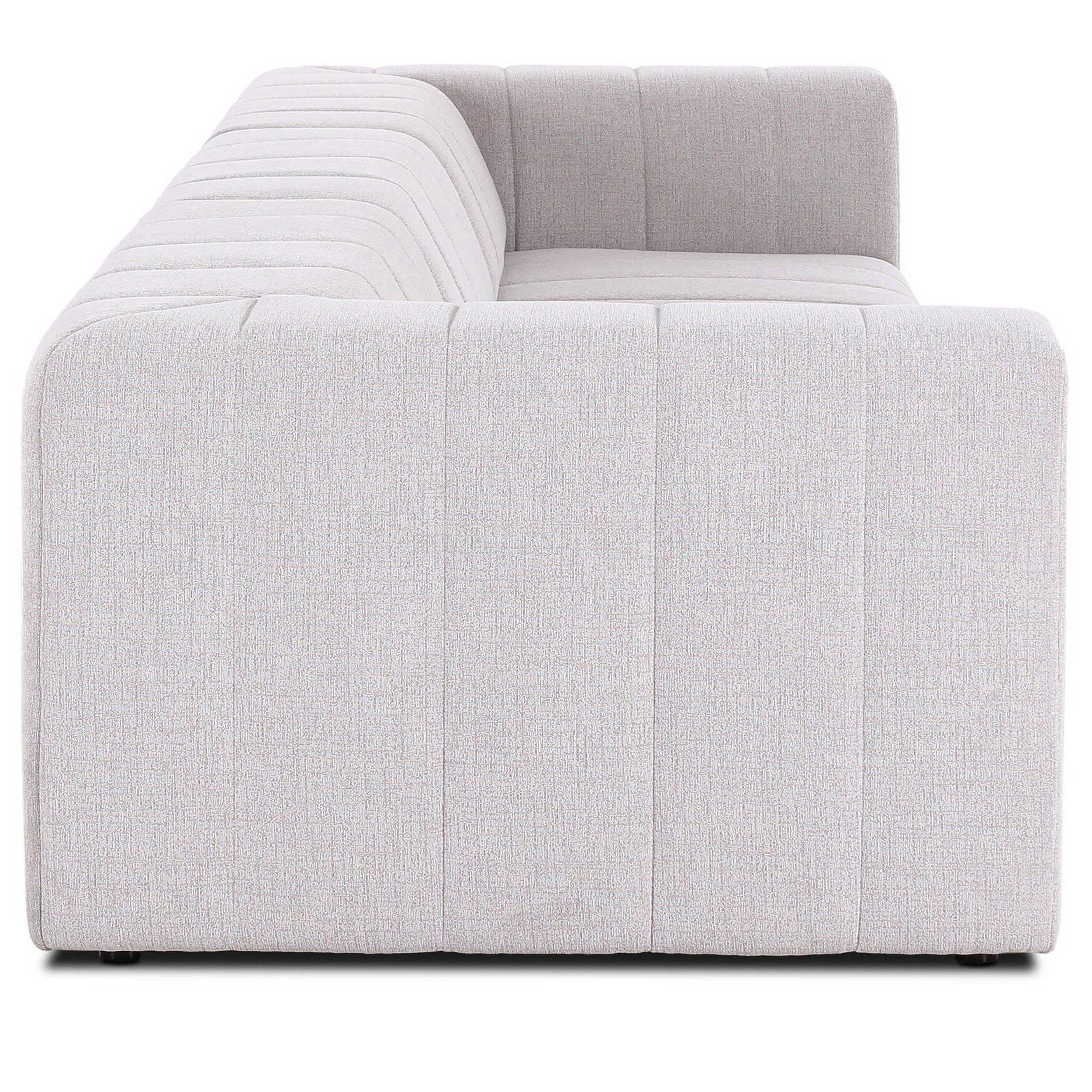 Langham Power Recliner 3 Piece Sectional, Napa Sandstone by Four Hands - Image 3
