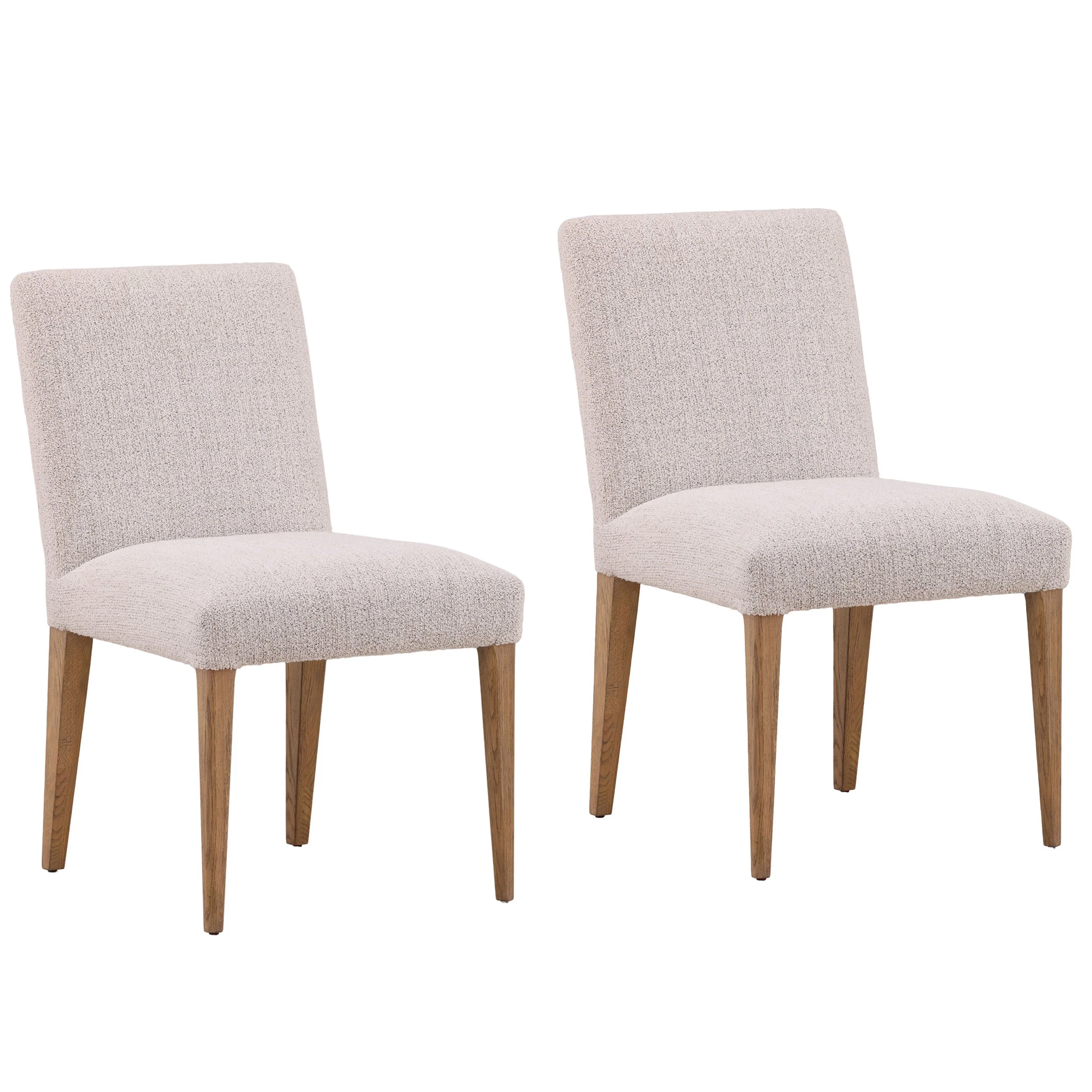 Larkin Dining Chair, Taupe, Set of 2