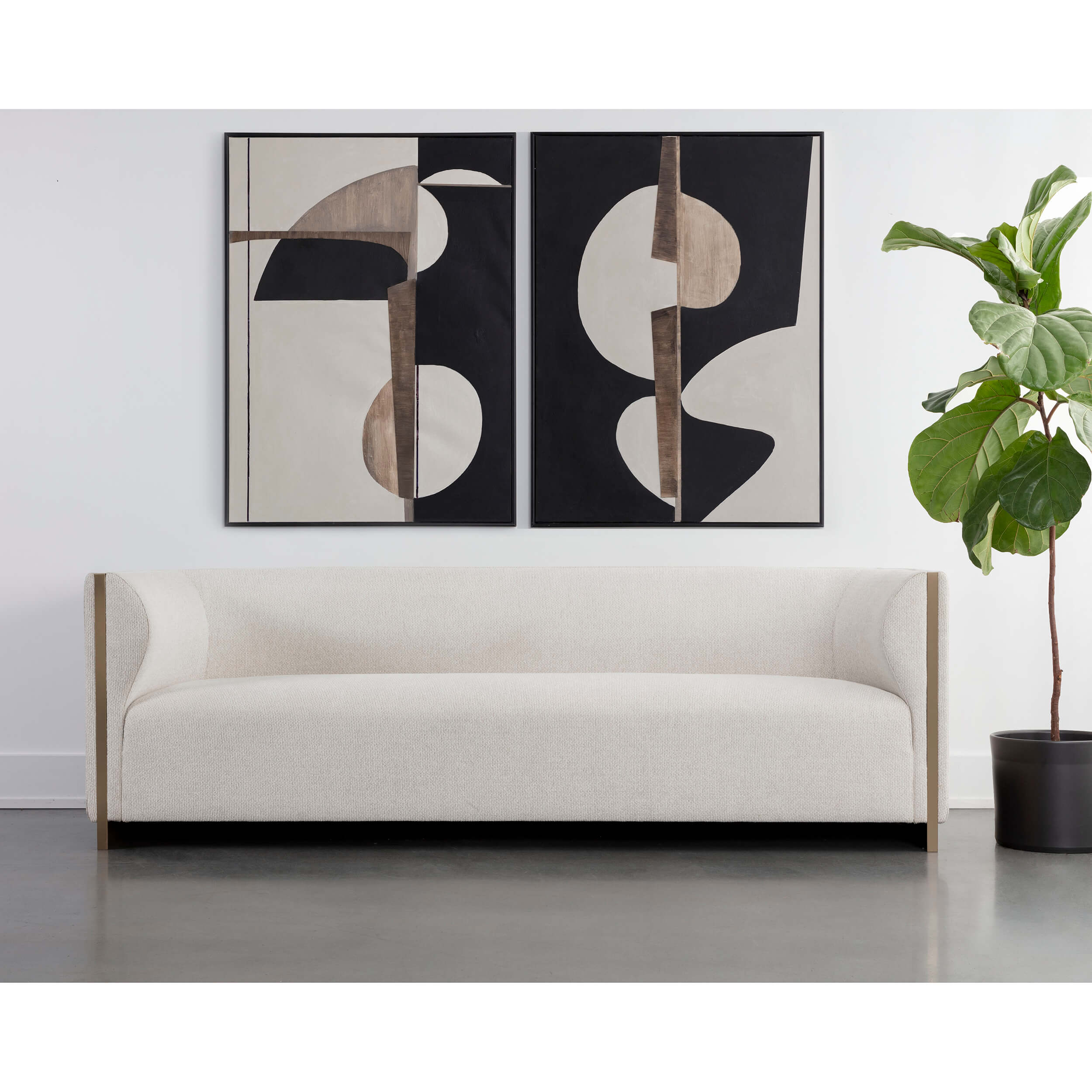 Larron Sofa, Rhea Light Barley - Image 5