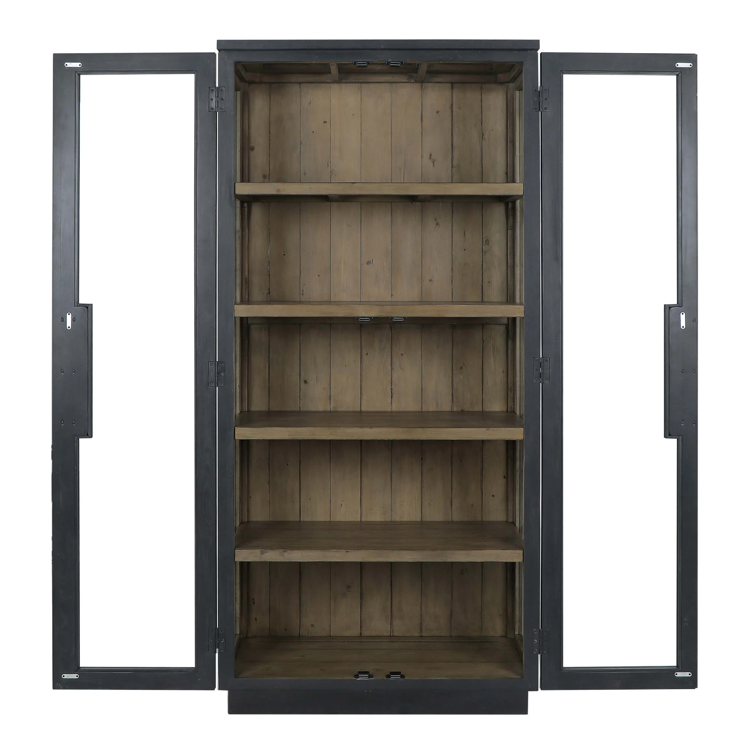 Larson Tall Cabinet, Black - Image 4