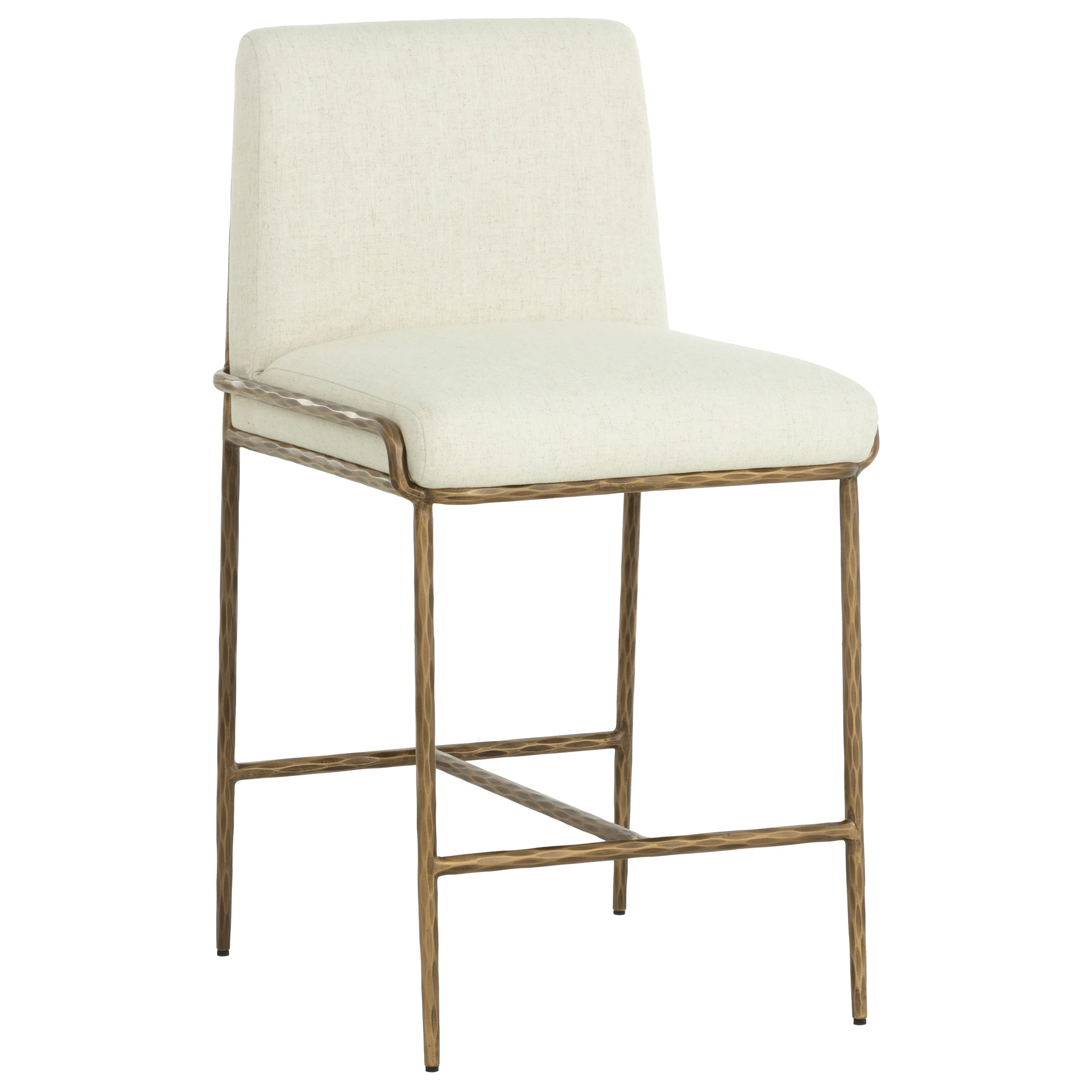 Lathan Counter Stool, Geralt Linen