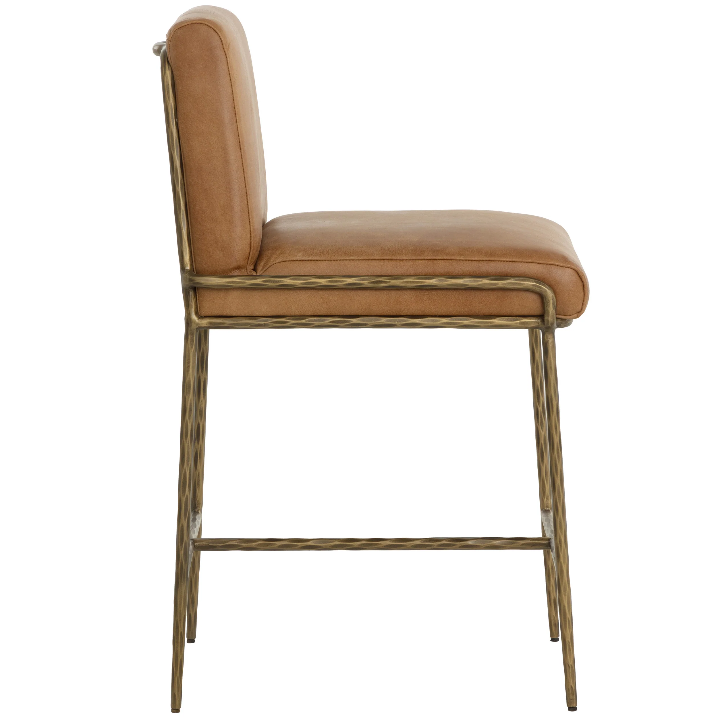 Lathan Counter Stool, Tan - Image 3