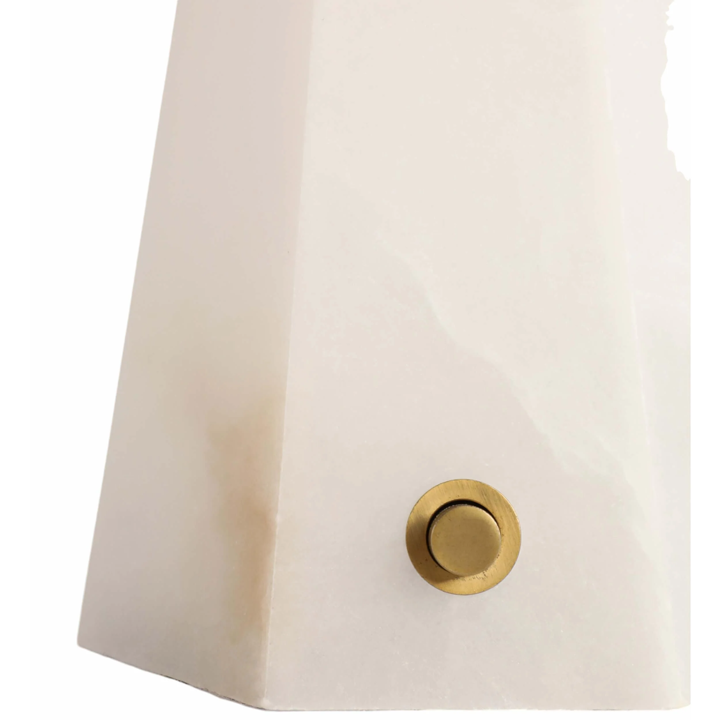 Laurel Alabaster Table Lamp, White - Image 4